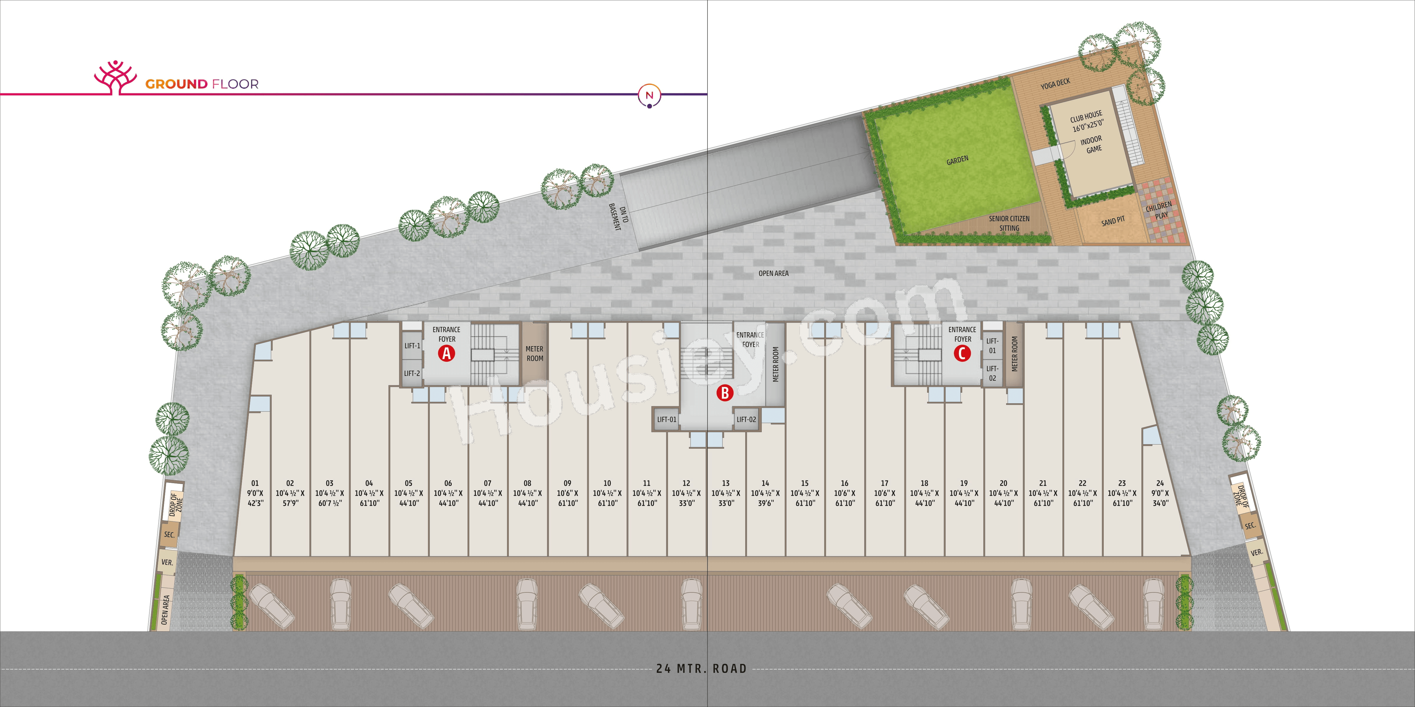 Elenza Vibe Floor plan 1