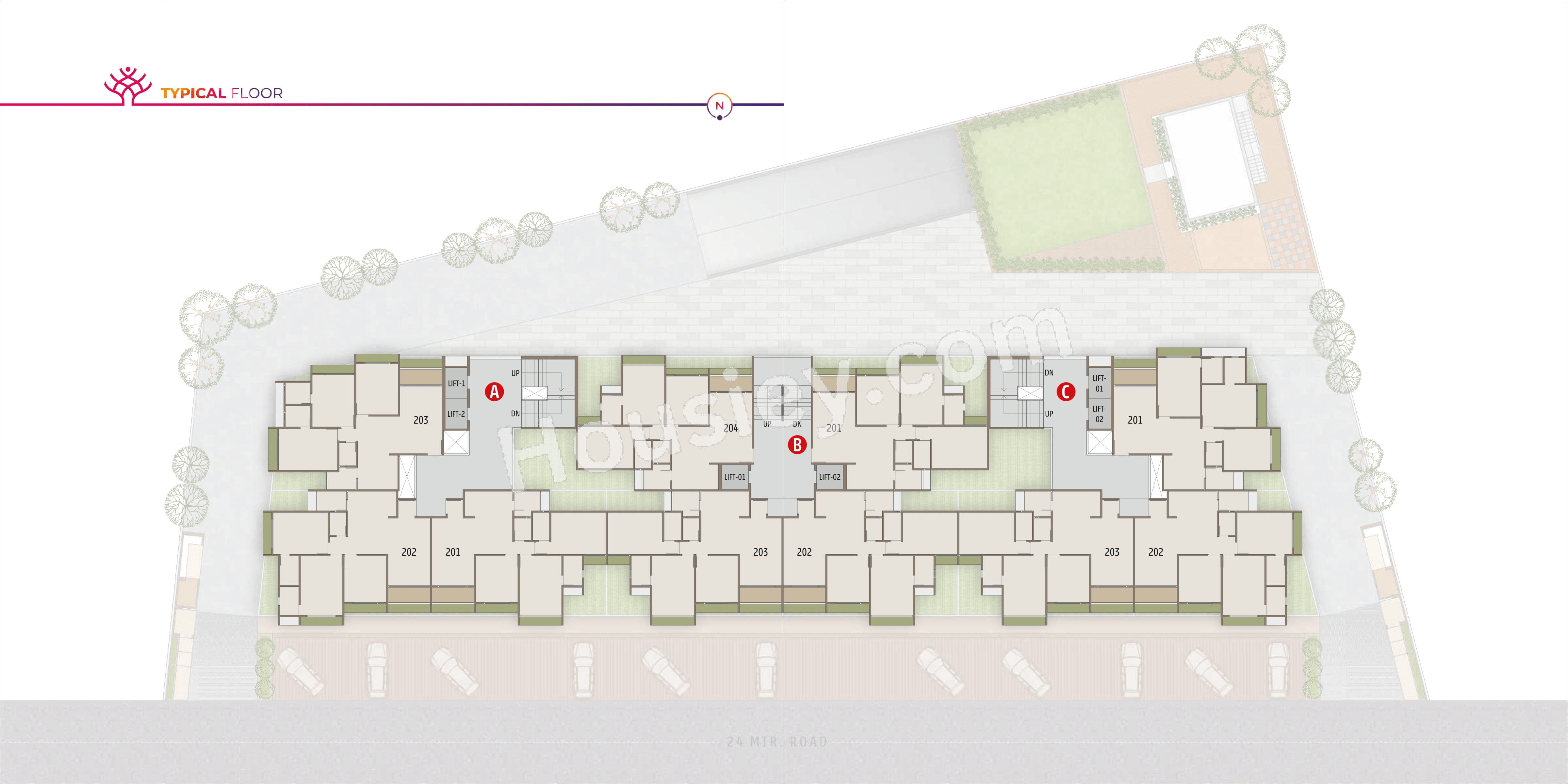 Elenza Vibe Floor plan 2