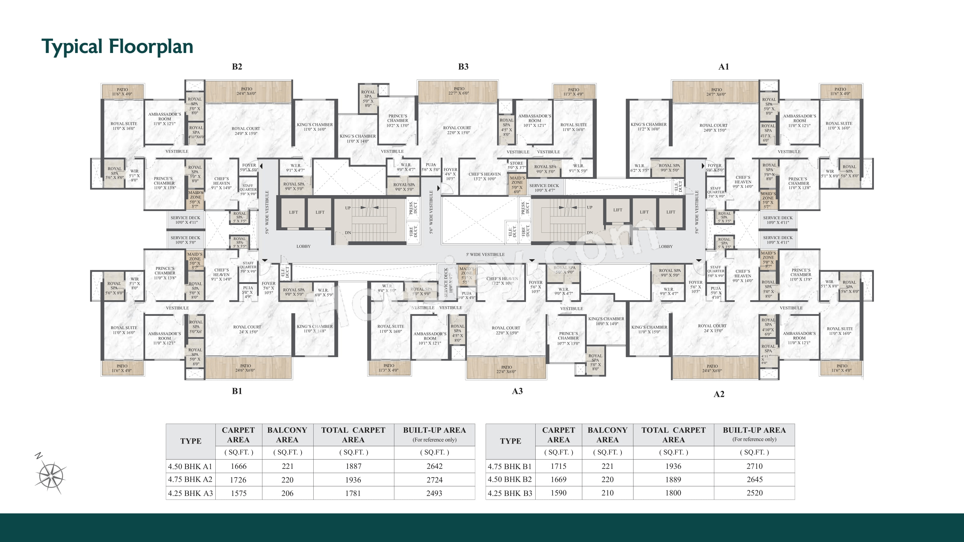 Excellaa Polaris Floor Plan