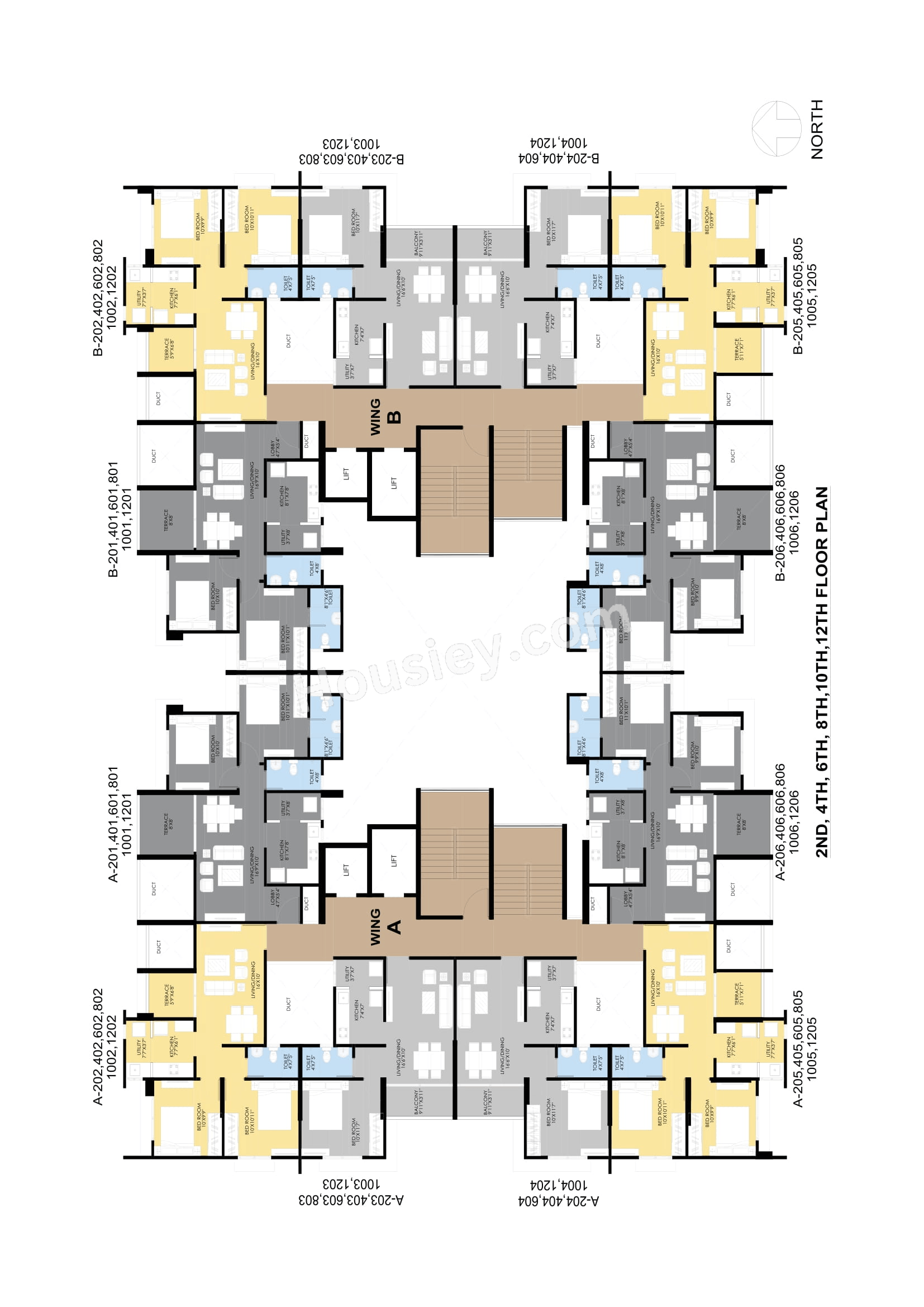 Gagan Aviva Floor plan 2