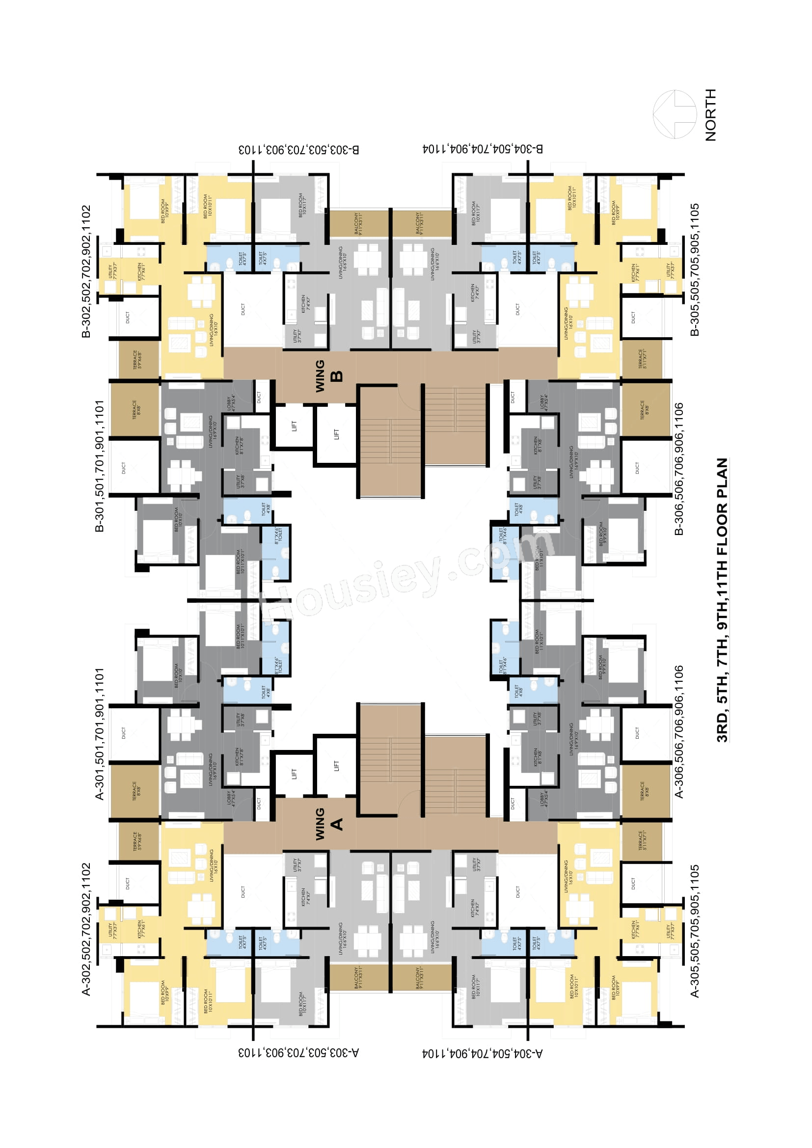 Gagan Aviva Floor plan 3