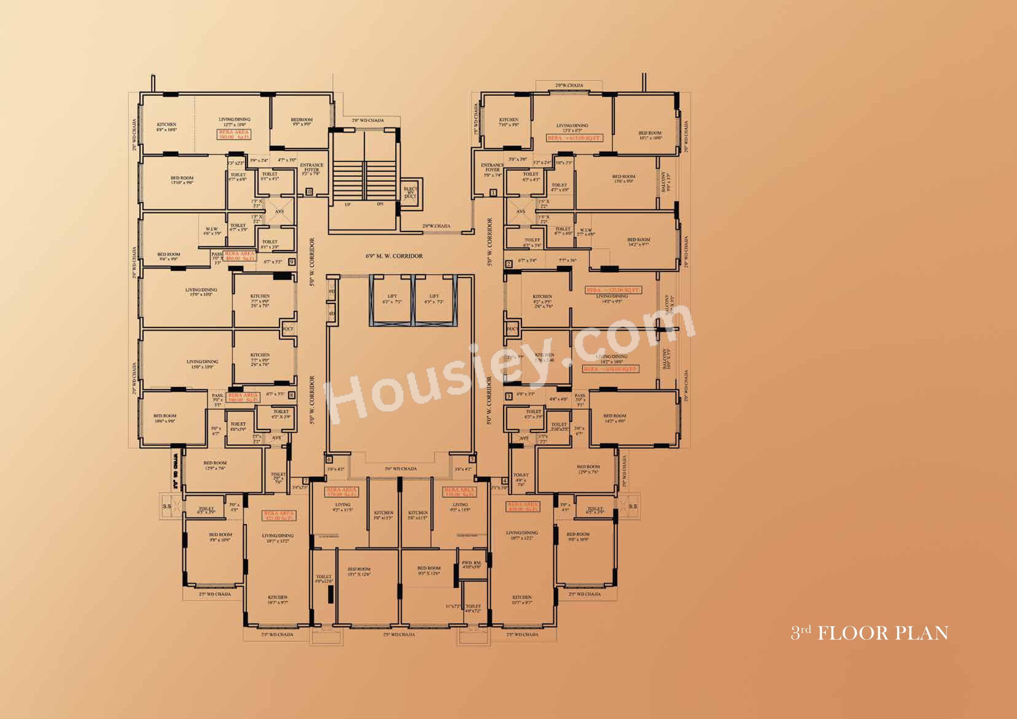 Gagangiri Aerovista Floor plan 1