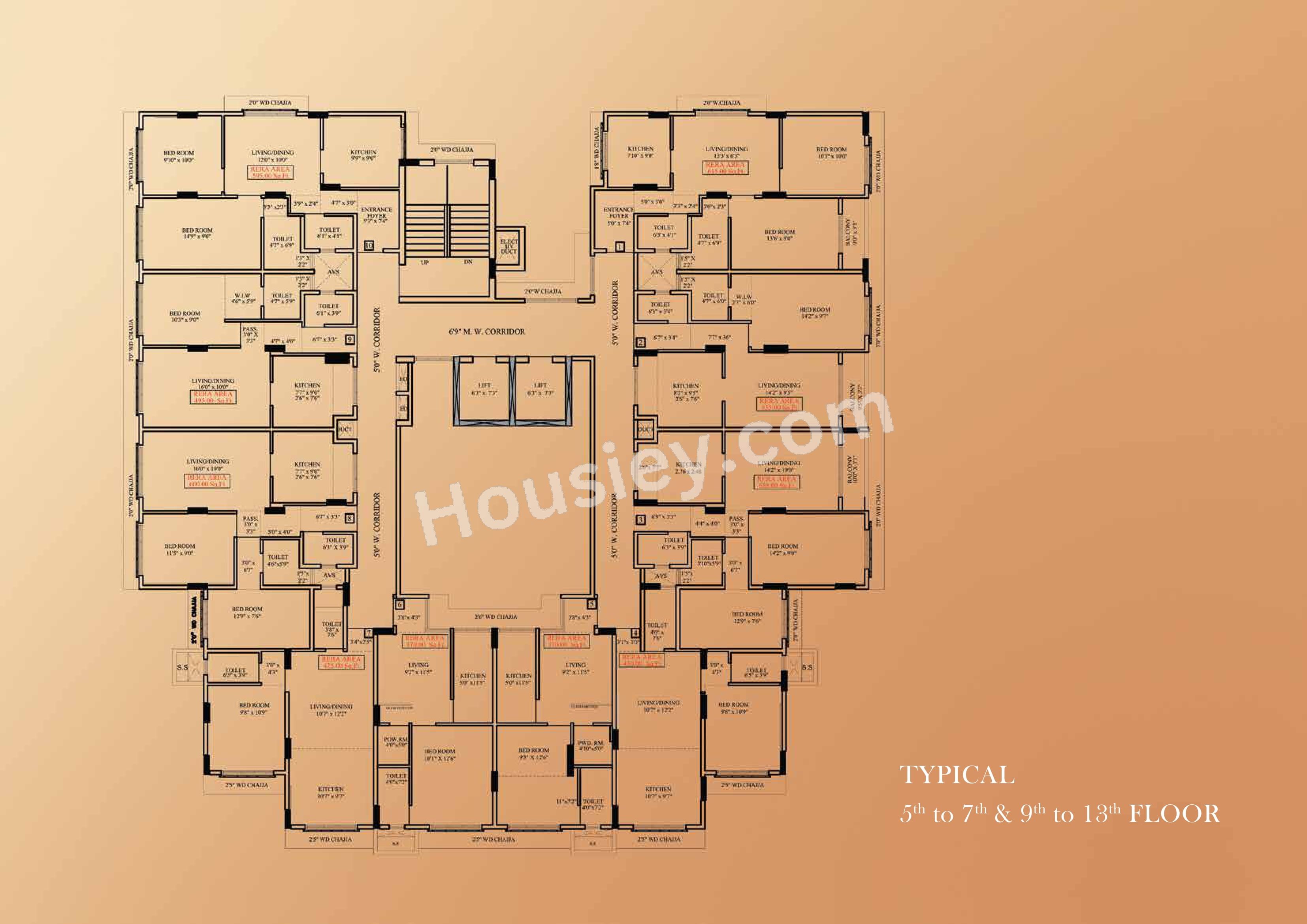 Gagangiri Aerovista Floor plan 2