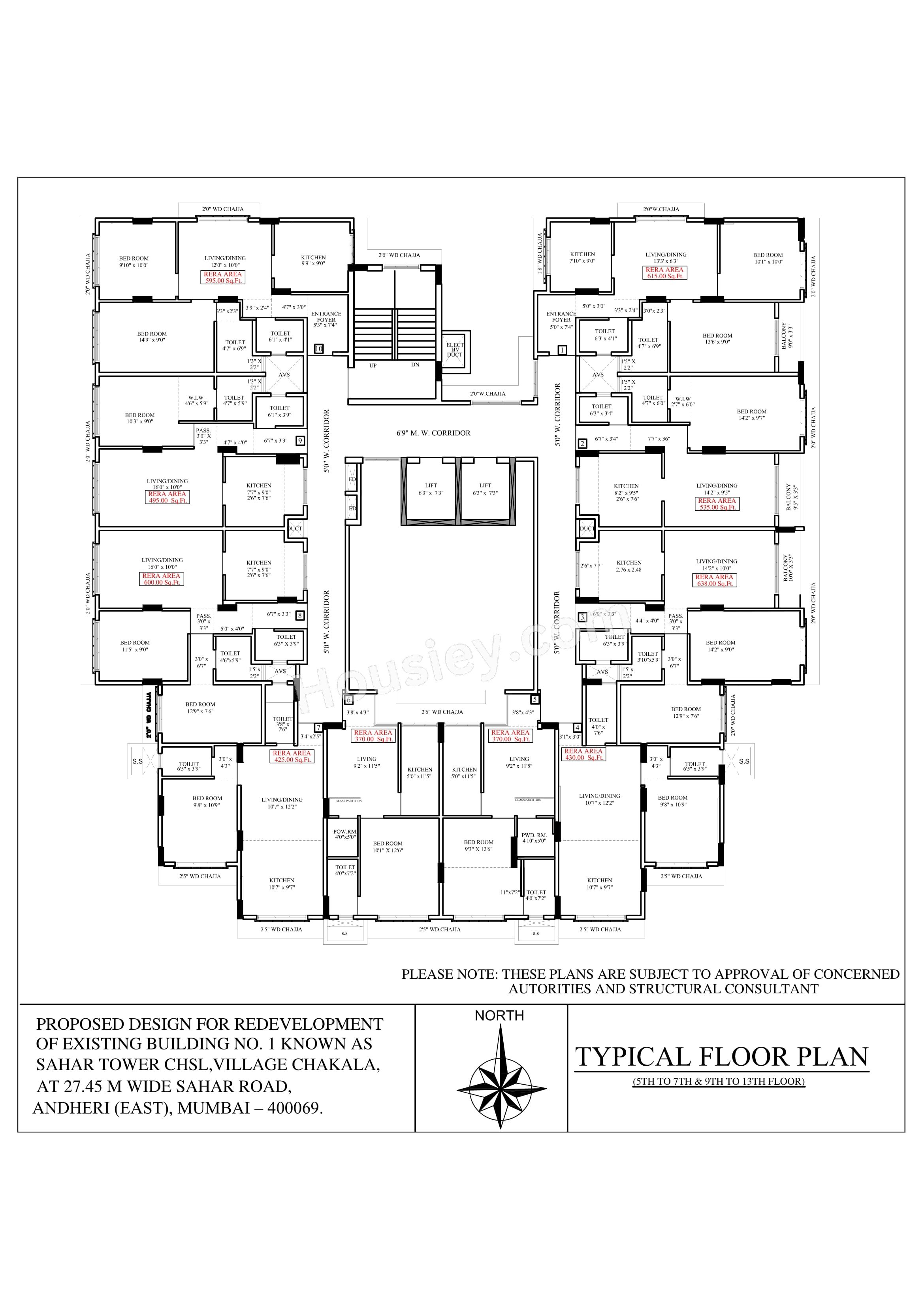 Gagangiri Aerovista Floor plan 3