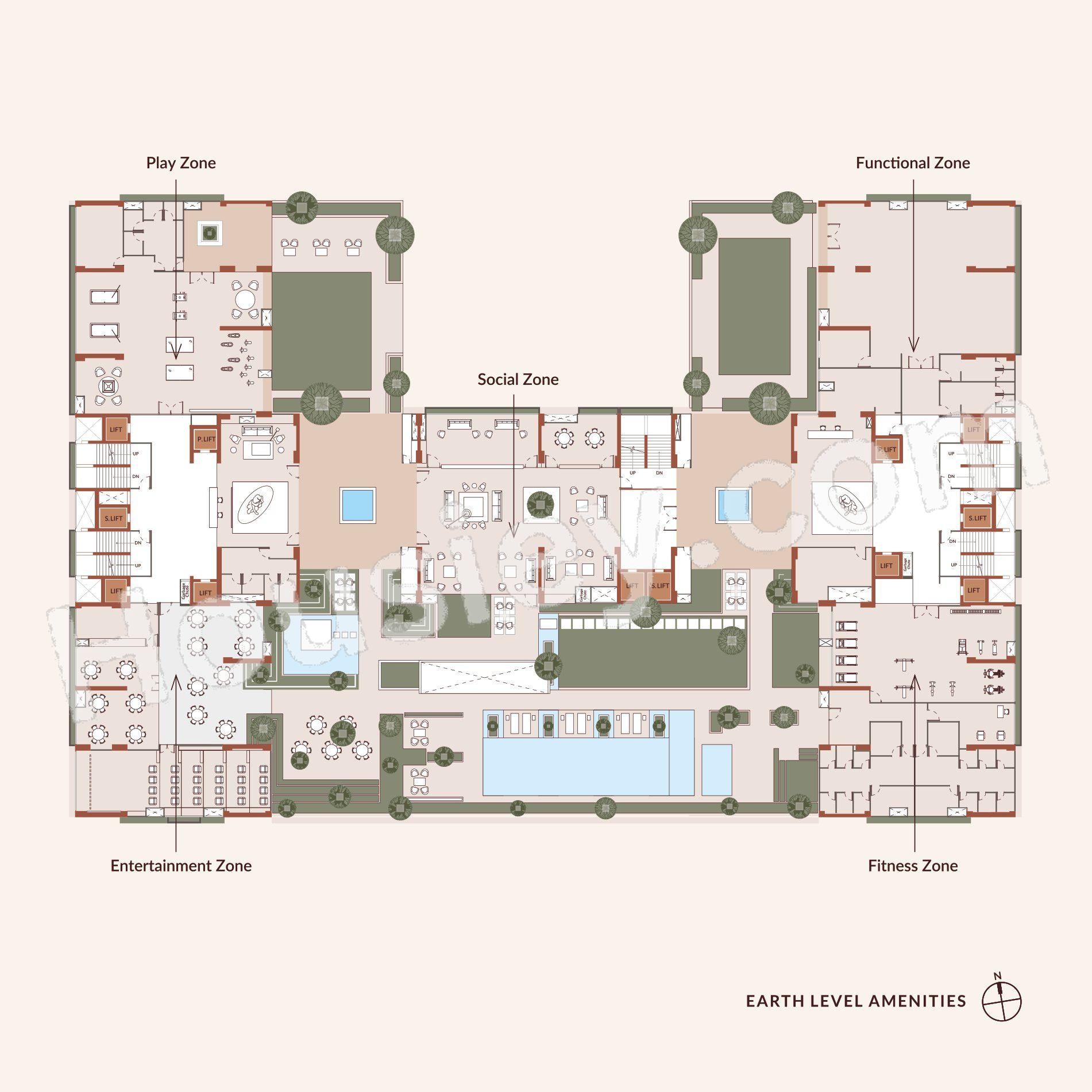 Gala Ikebana Floor plan 1