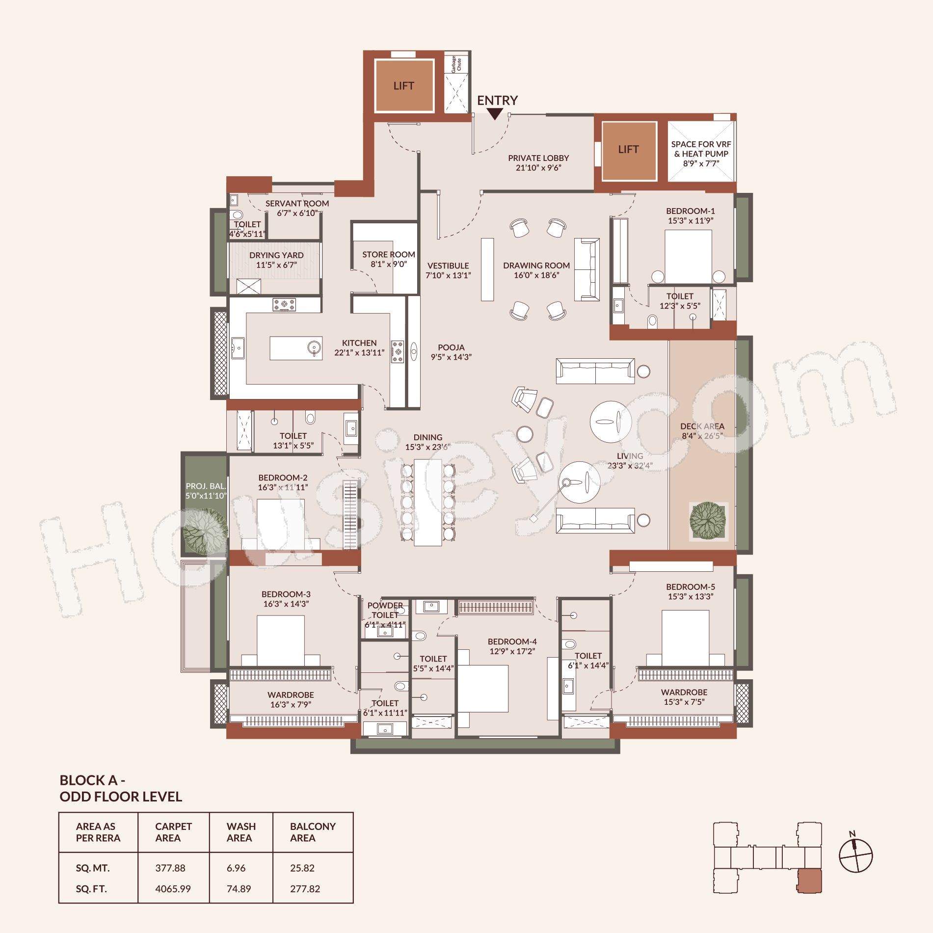 Gala Ikebana Floor plan 3