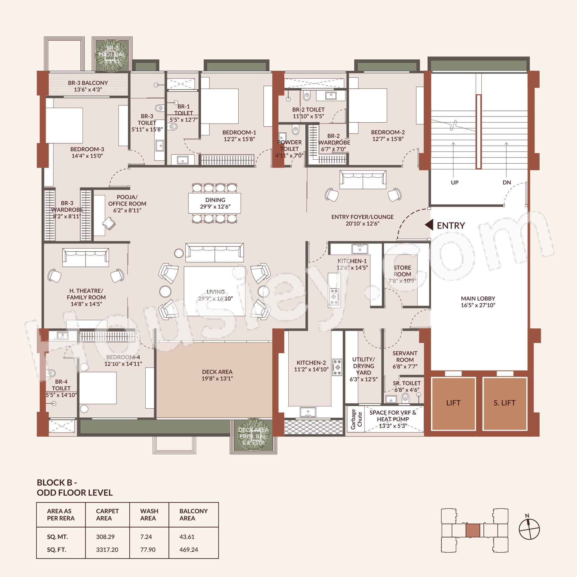 Gala Ikebana Floor plan 4