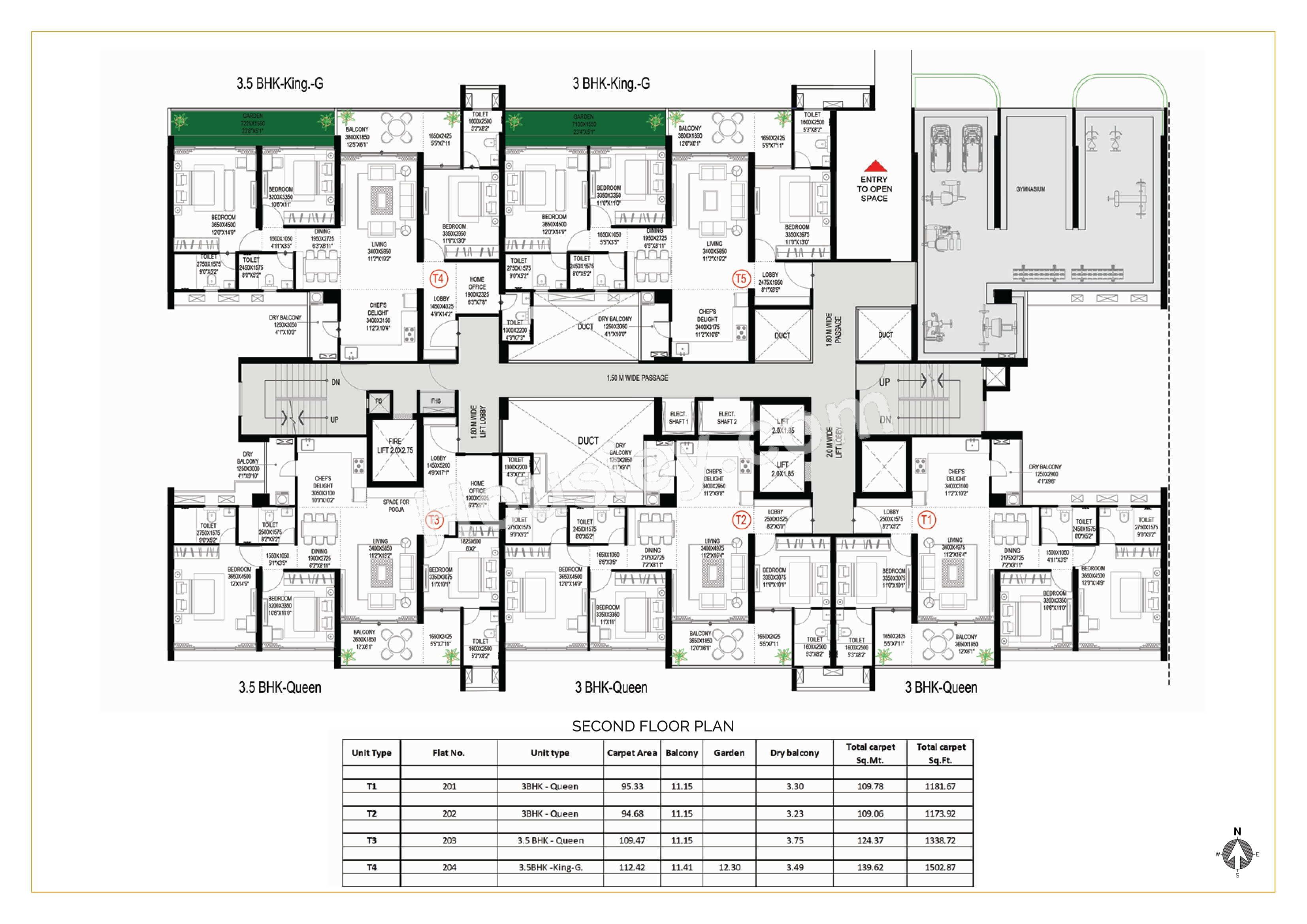 Ganga Imperia Floor plan 2