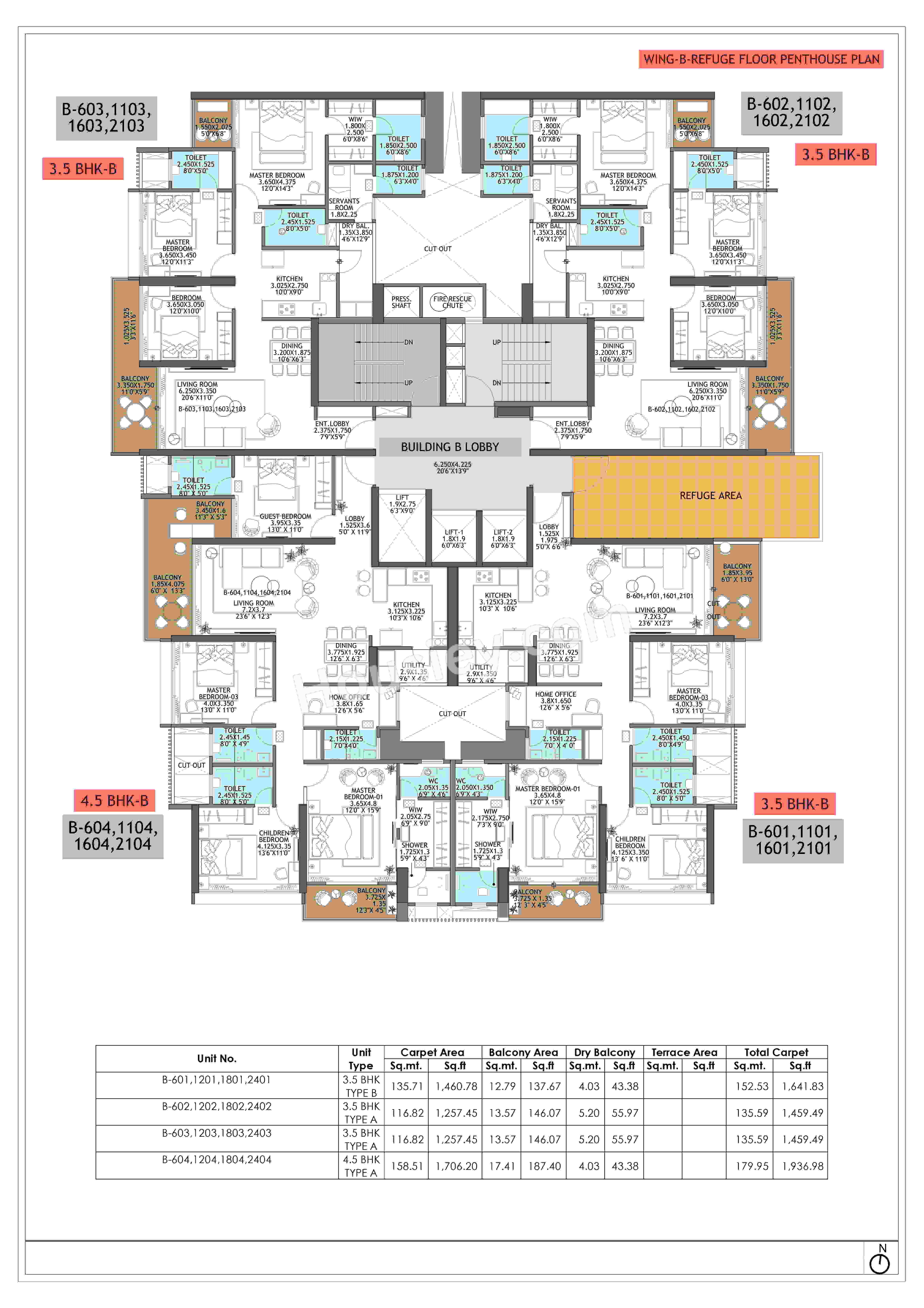 Ganga Platinum Floor plan 4