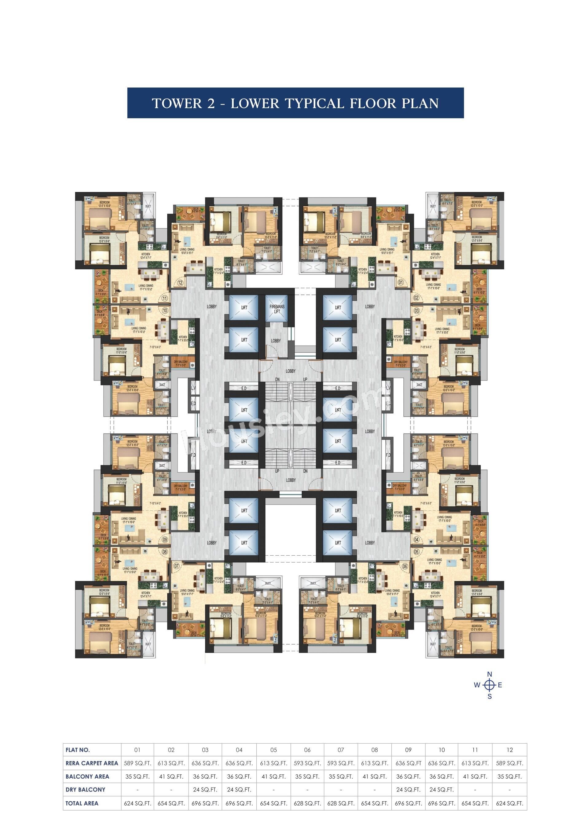 Gauri Elegance Floor plan 1