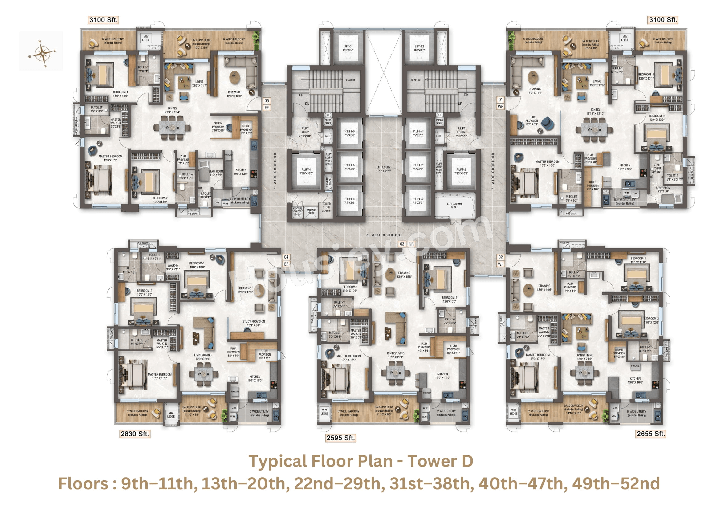 GHR The Cascades Floor plan 2