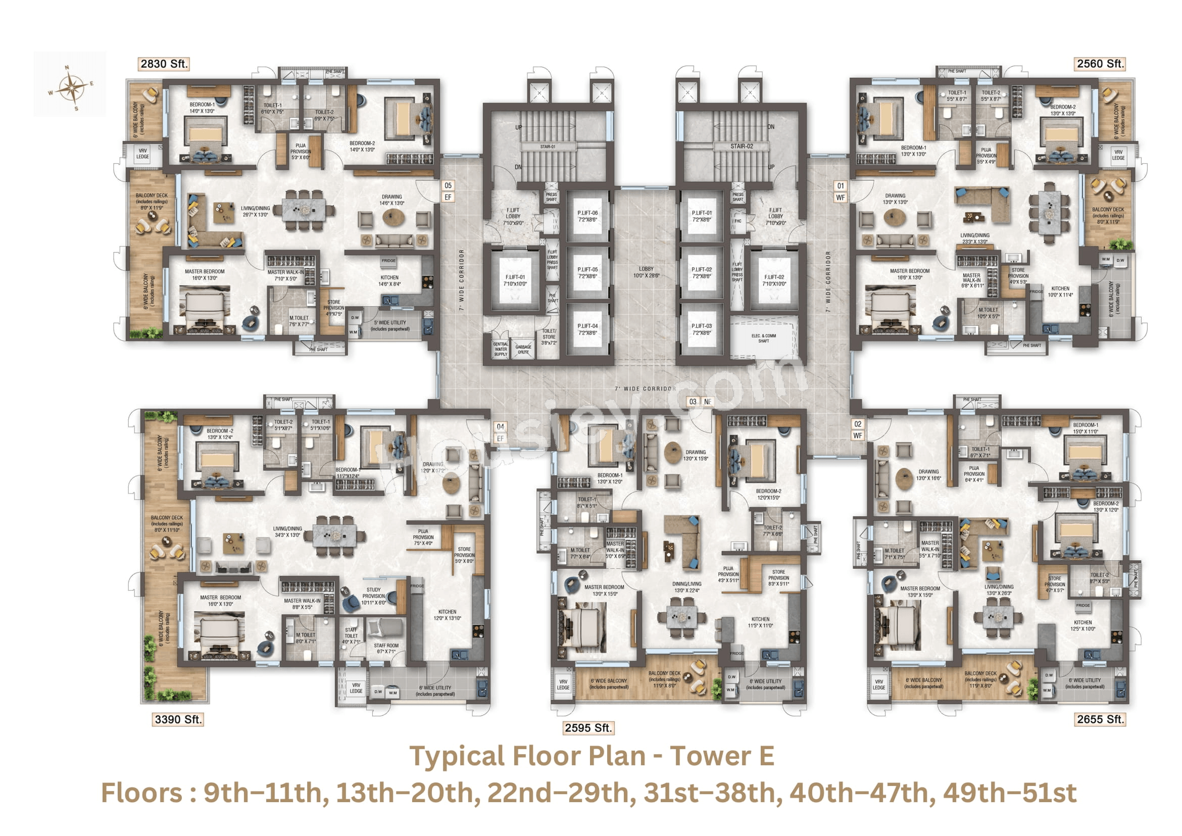 GHR The Cascades Floor plan 3