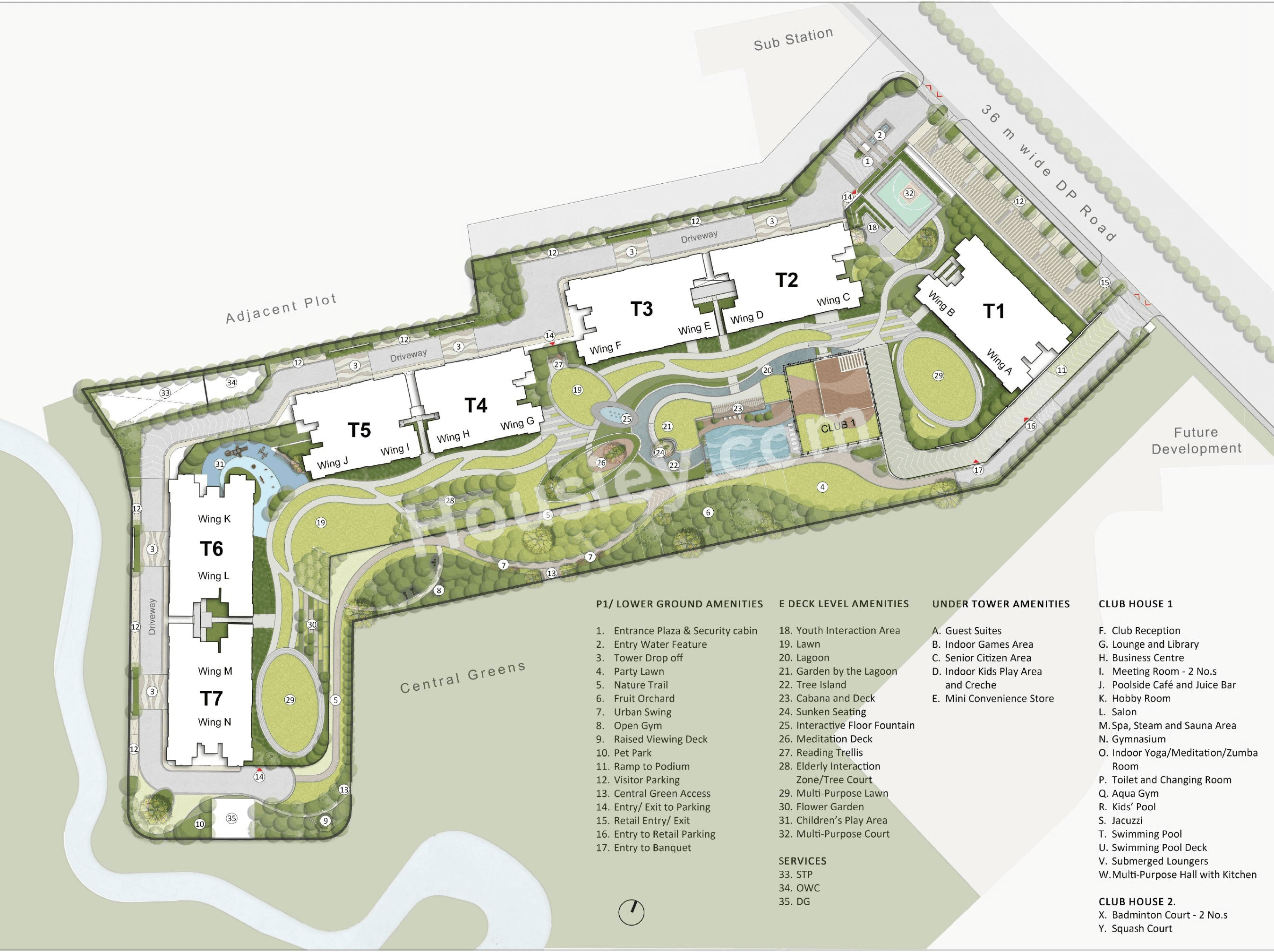 Godrej Aqua Retreat Master Plan