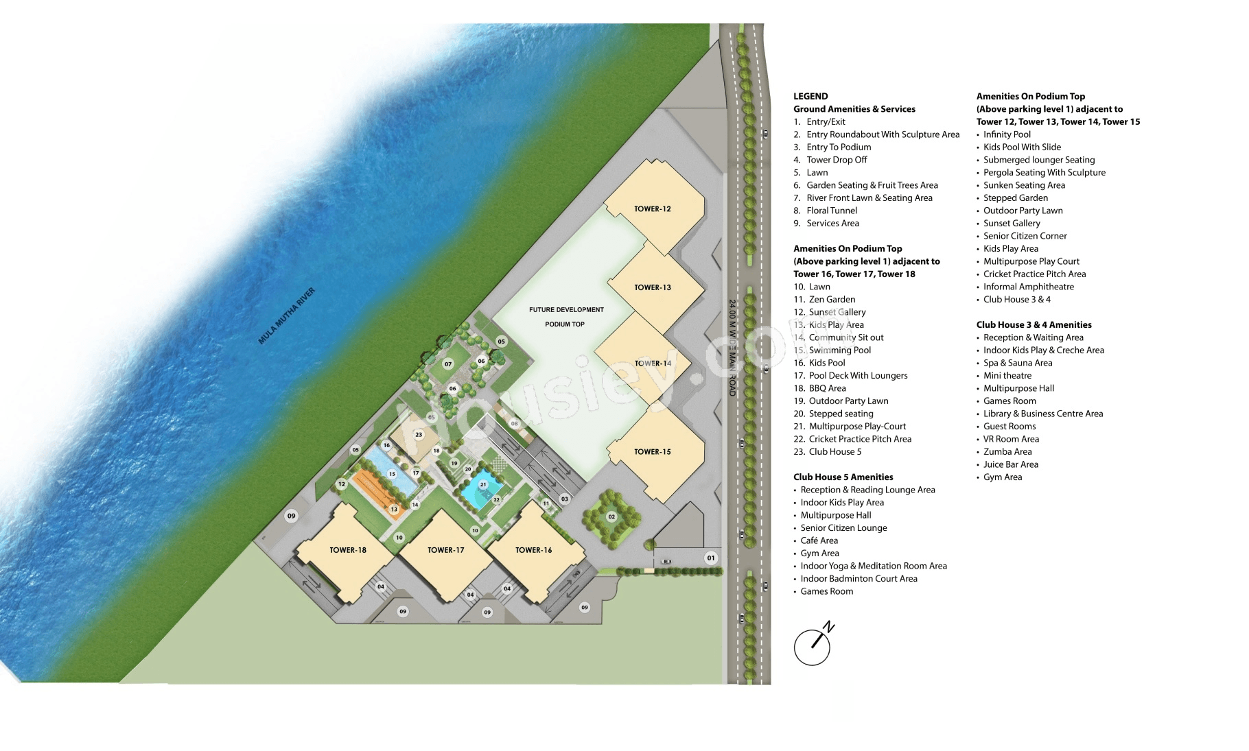 Godrej Aqua Vista Floor Plan