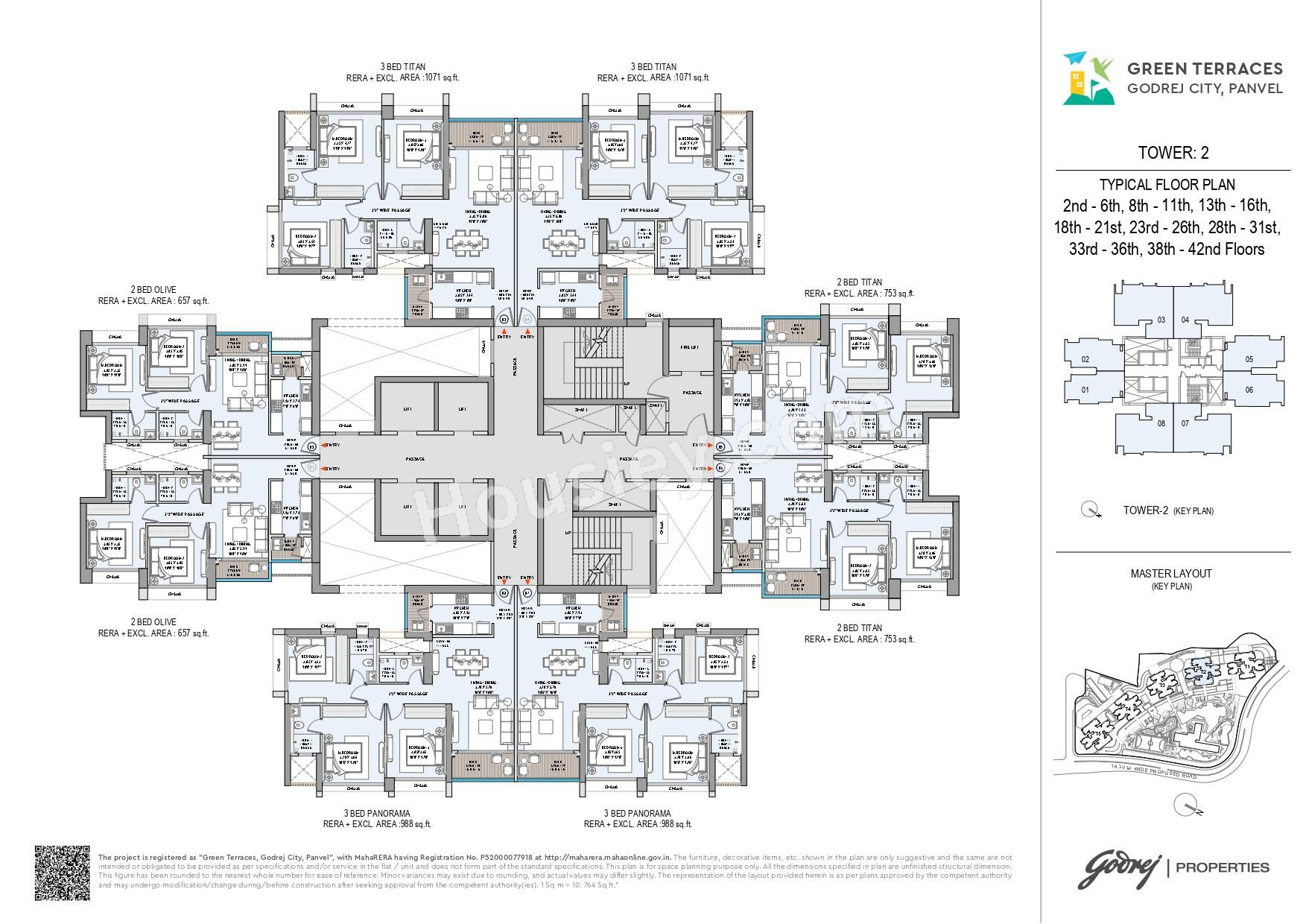 Godrej Green Terraces Floor plan 4