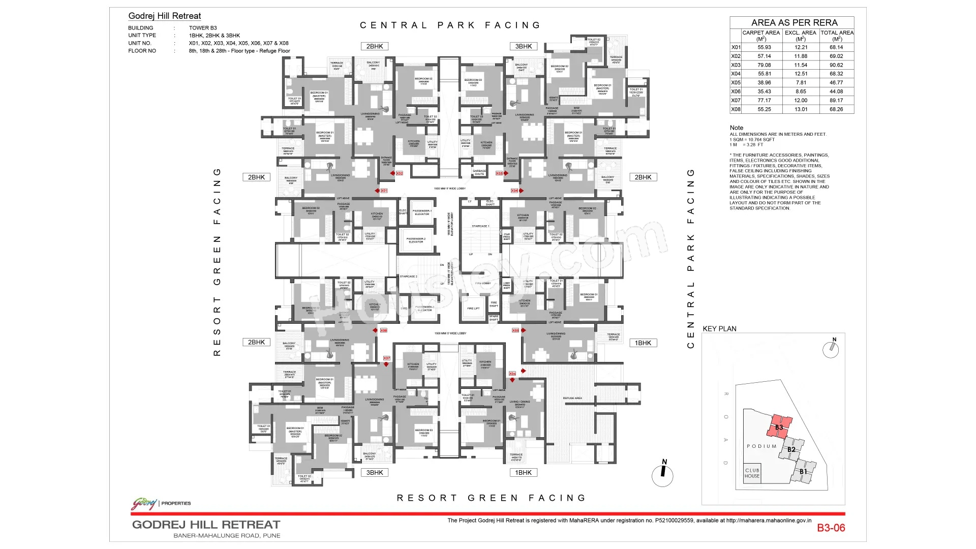 Godrej Hill Retreat Floor plan 7