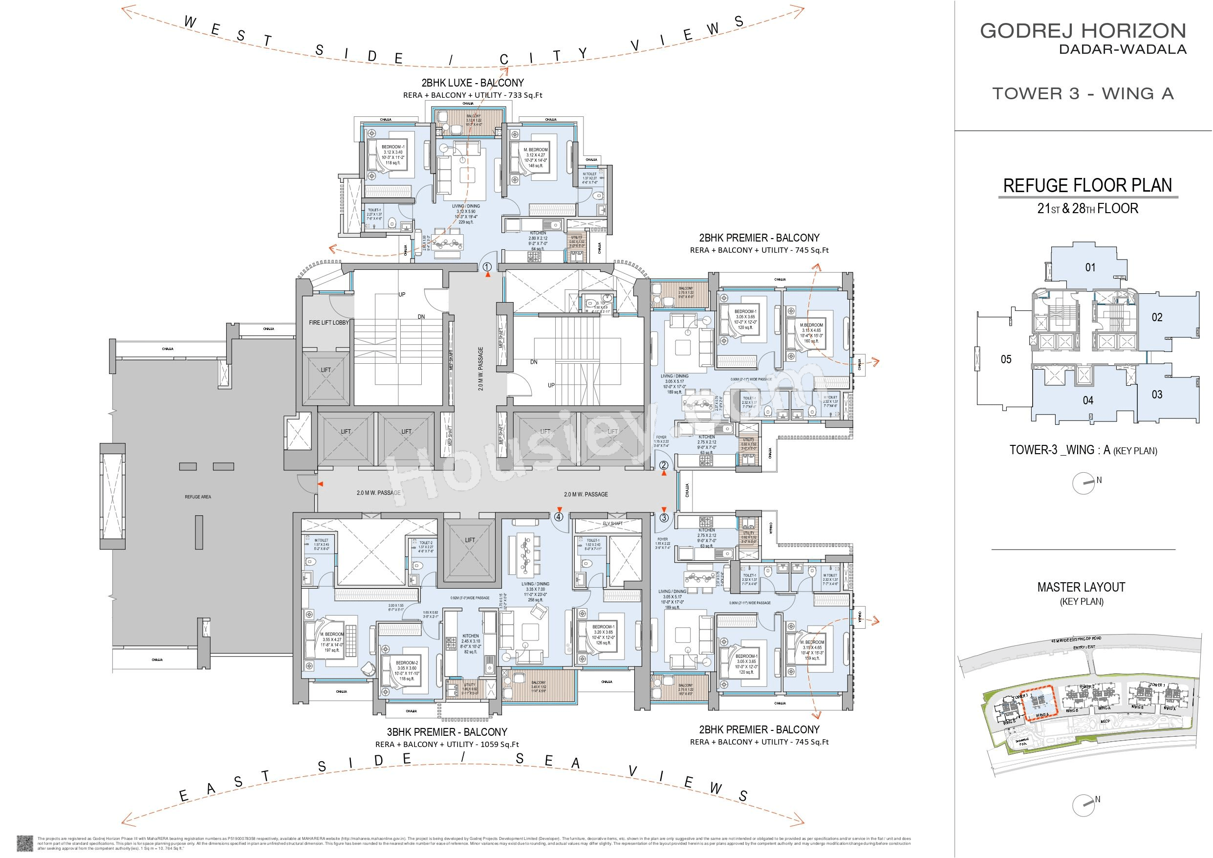 Godrej Horizon Floor plan 2