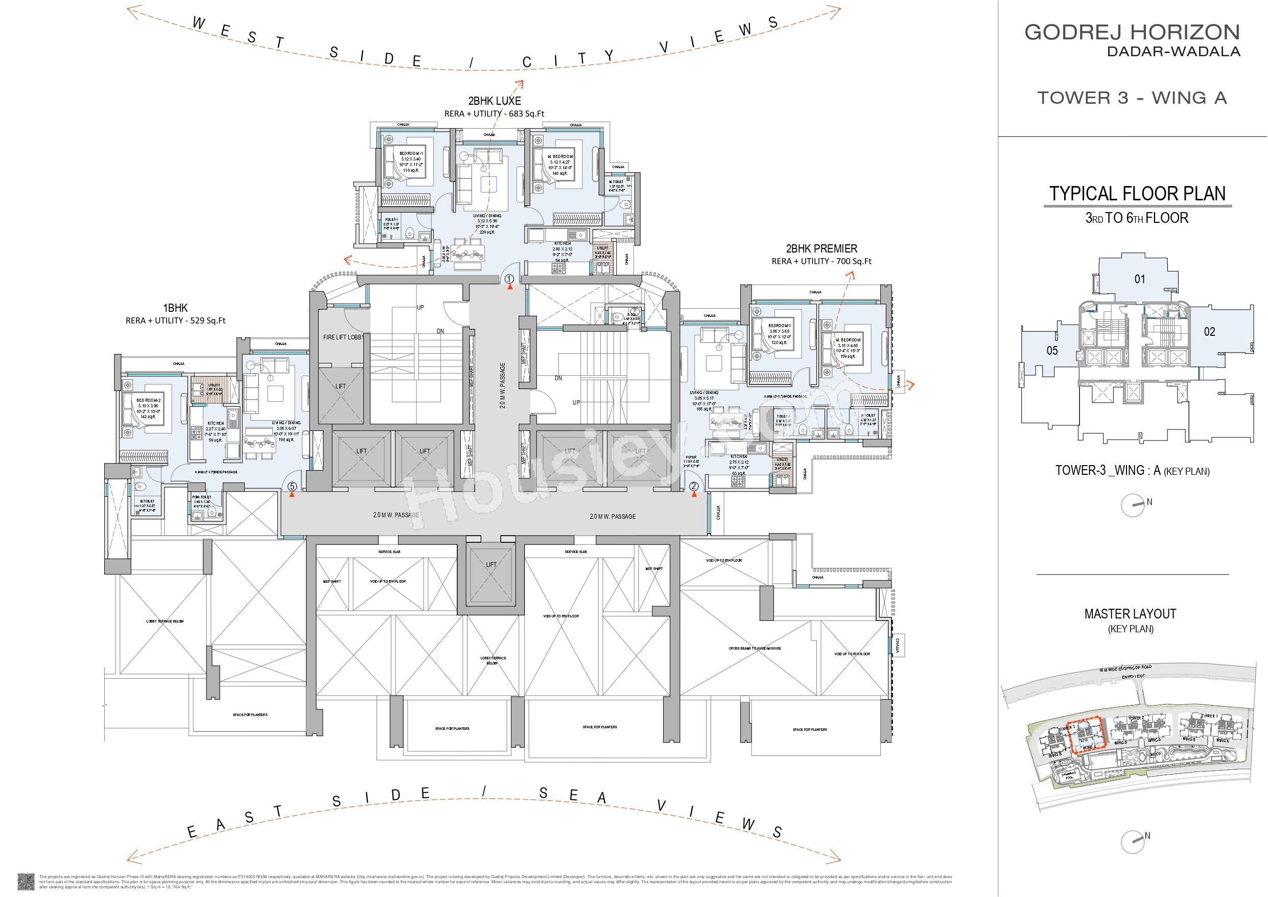 Godrej Horizon Floor plan 4