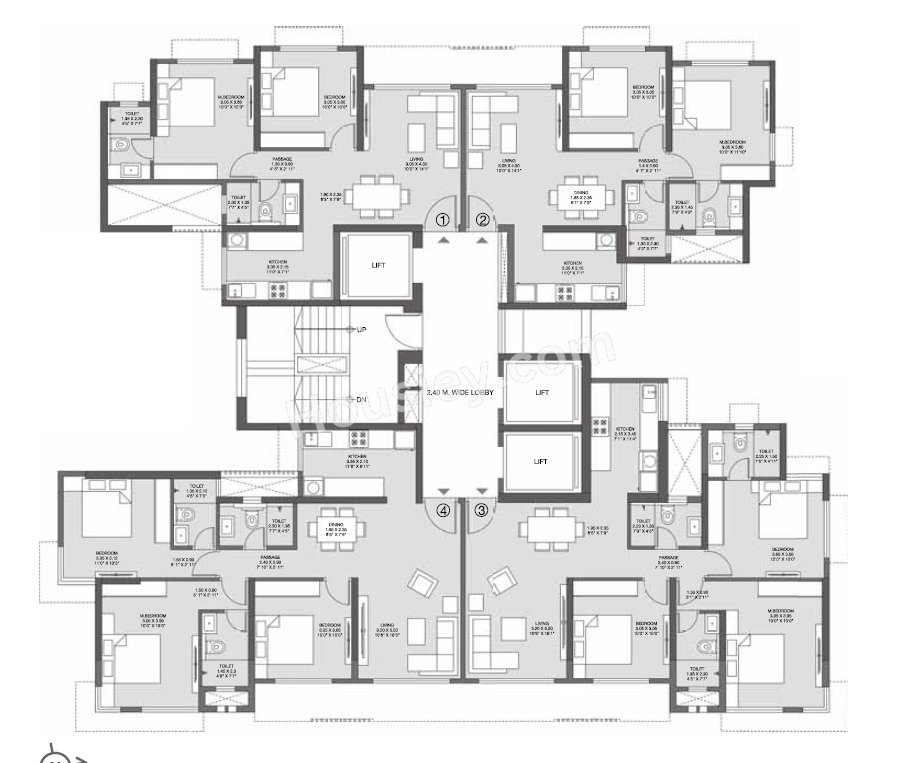 Godrej Nest Floor plan 2