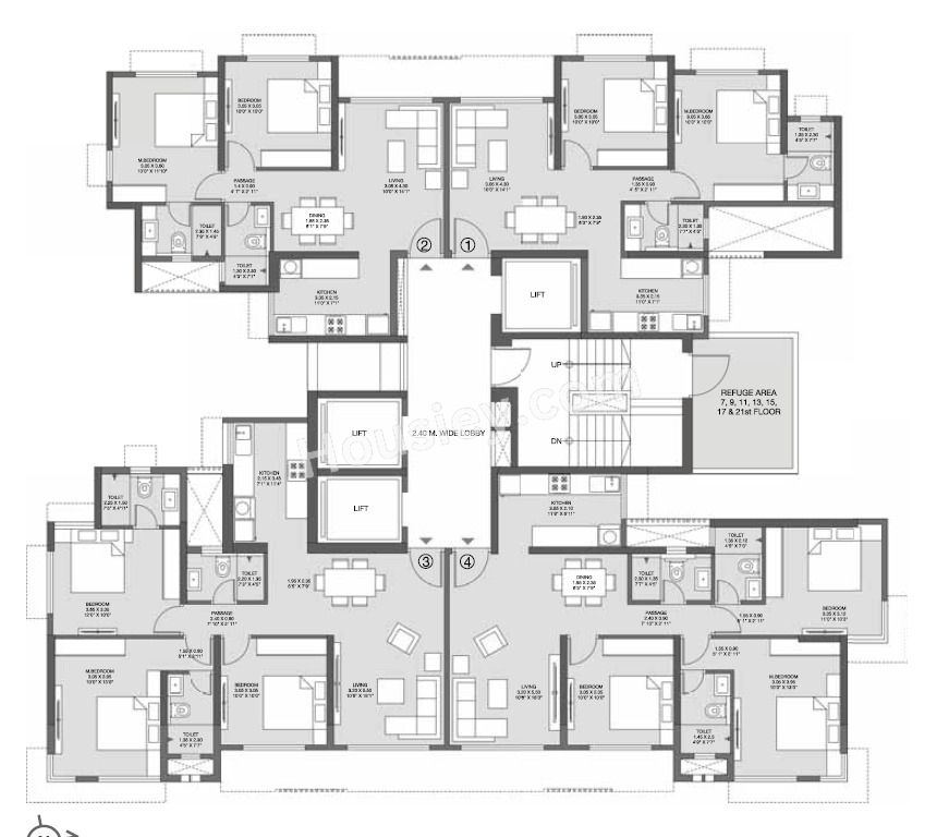 Godrej Nest Floor plan 3