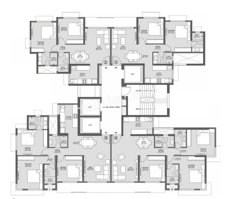 Godrej Nest Floor plan 4