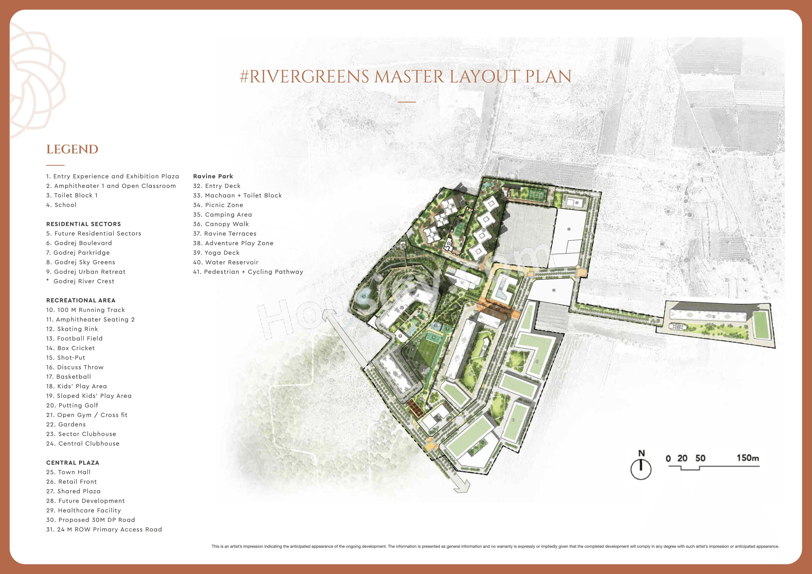 Godrej River Crest Floor plan 2