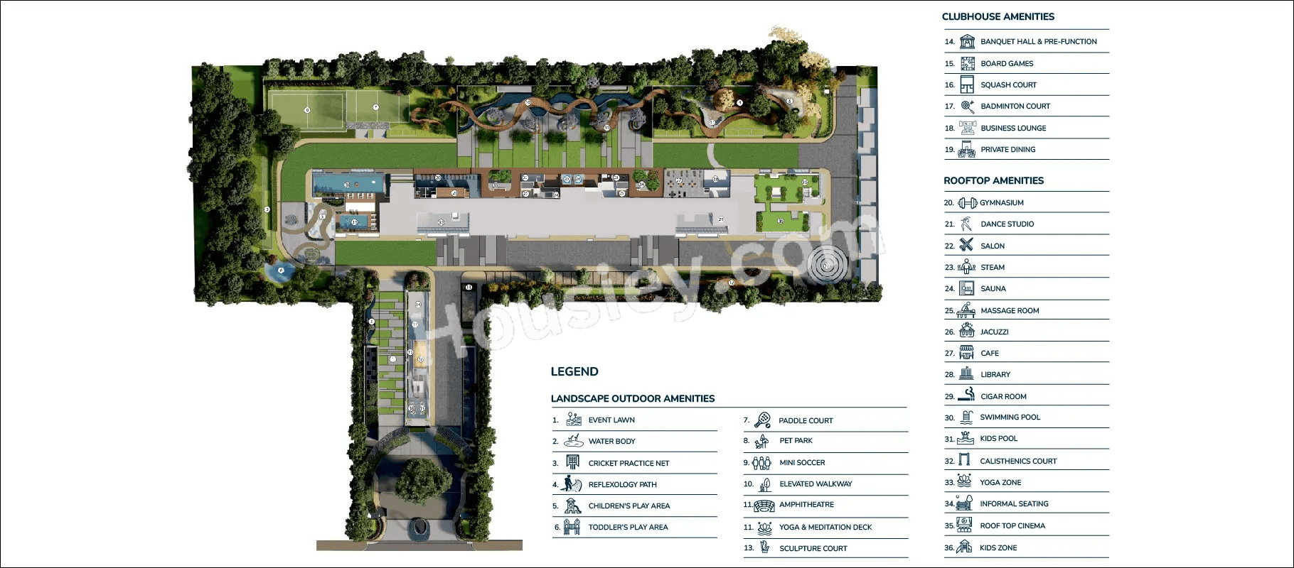 Godrej Tiara Master Plan