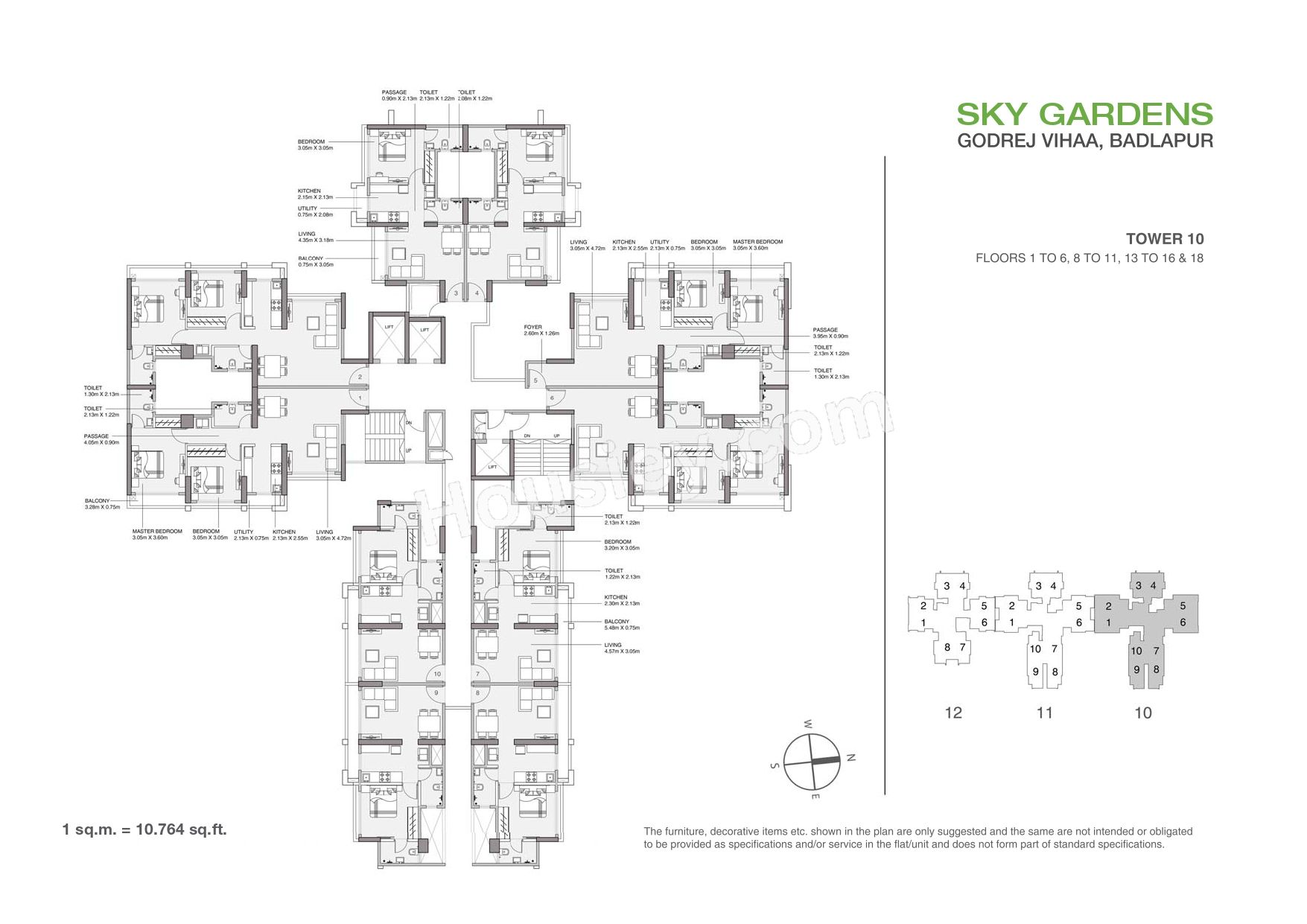 Godrej Vihaa Floor plan 2