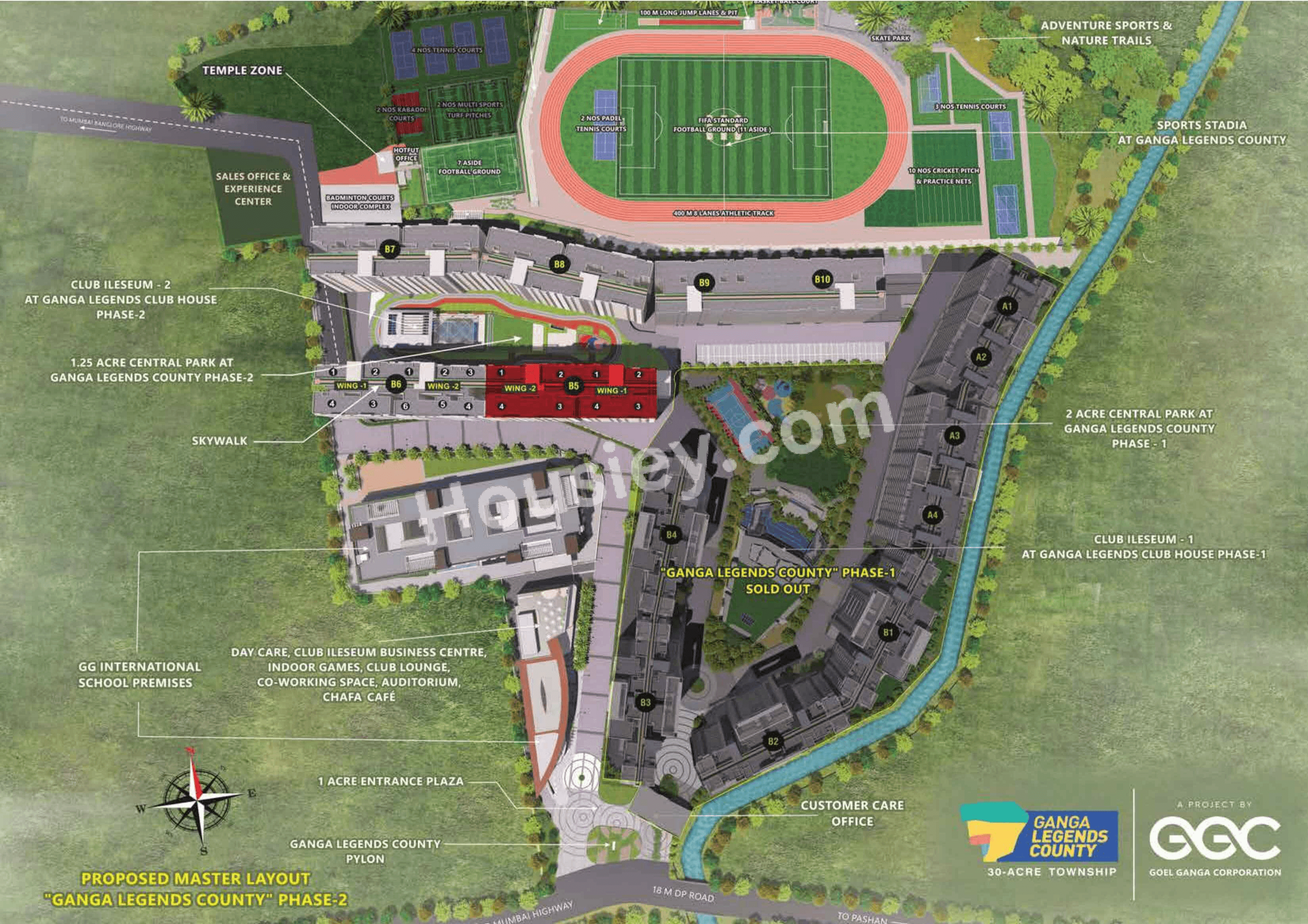 Goel Ganga Legends County Master Plan