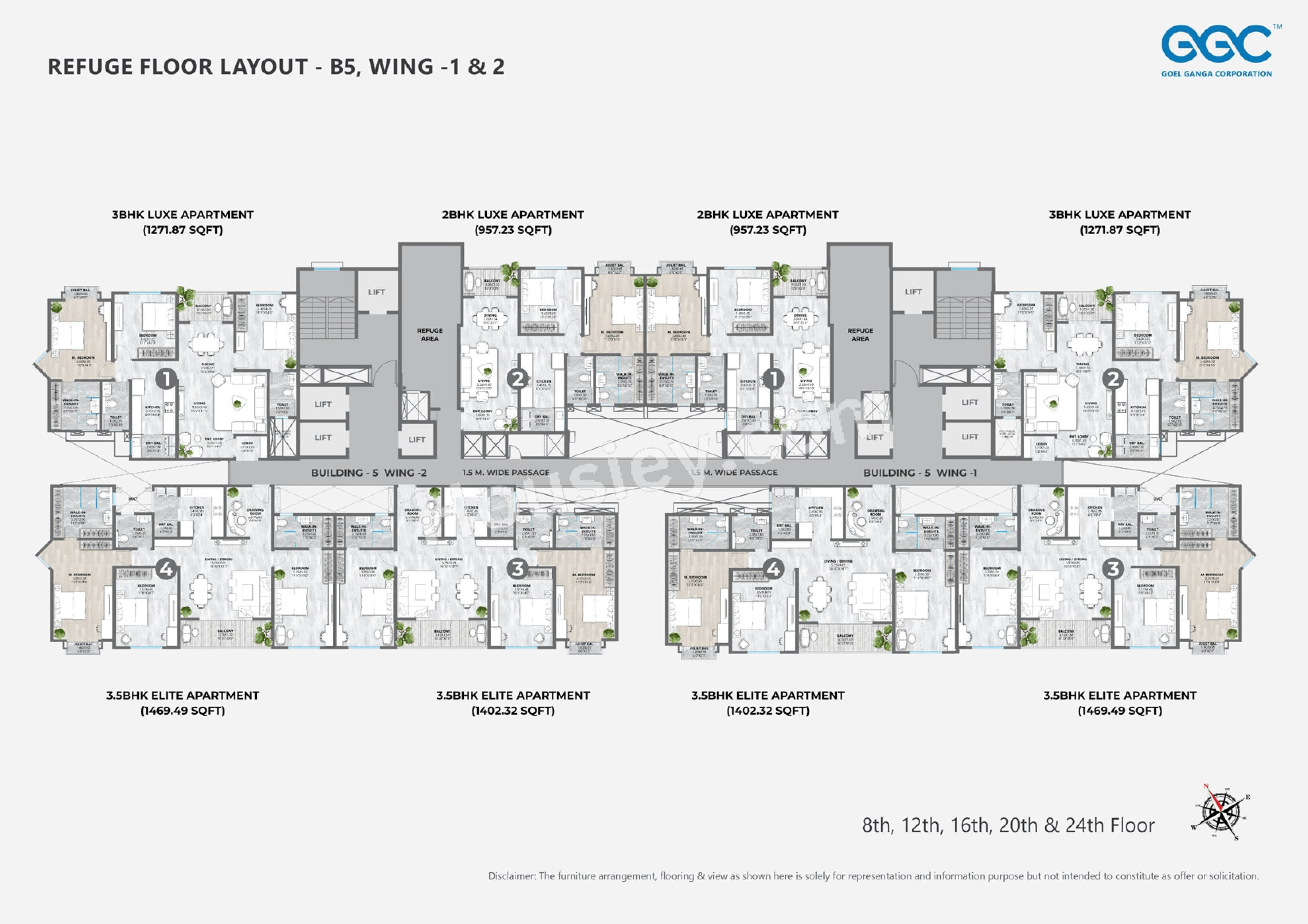 Goel Ganga Legends County Floor plan 2