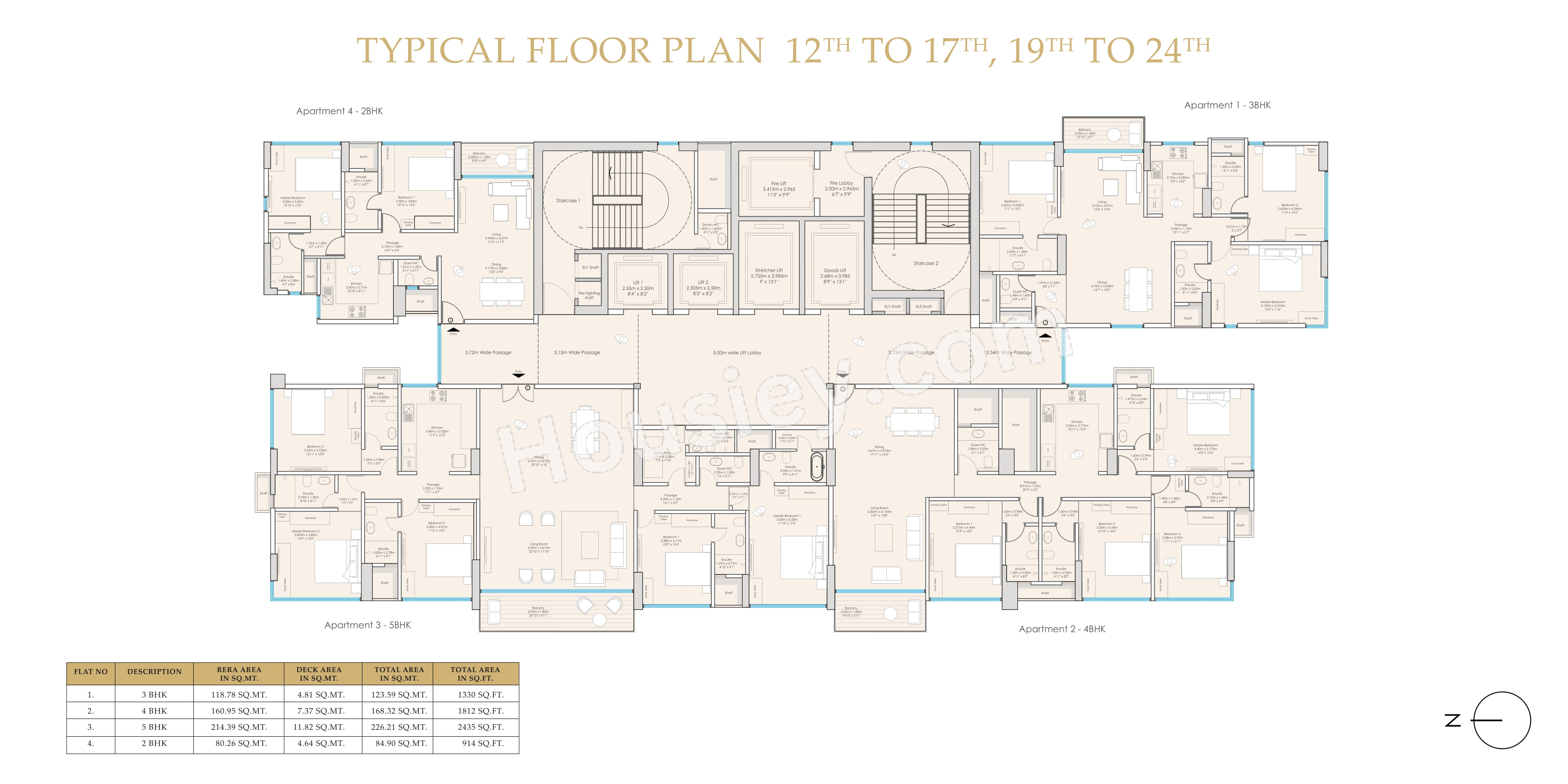 Goodwill The Grand Residences Floor plan 3