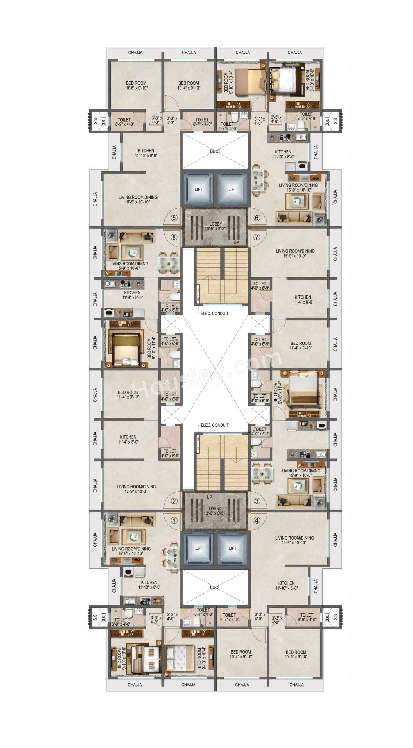 Gowda Palash Floor Plan