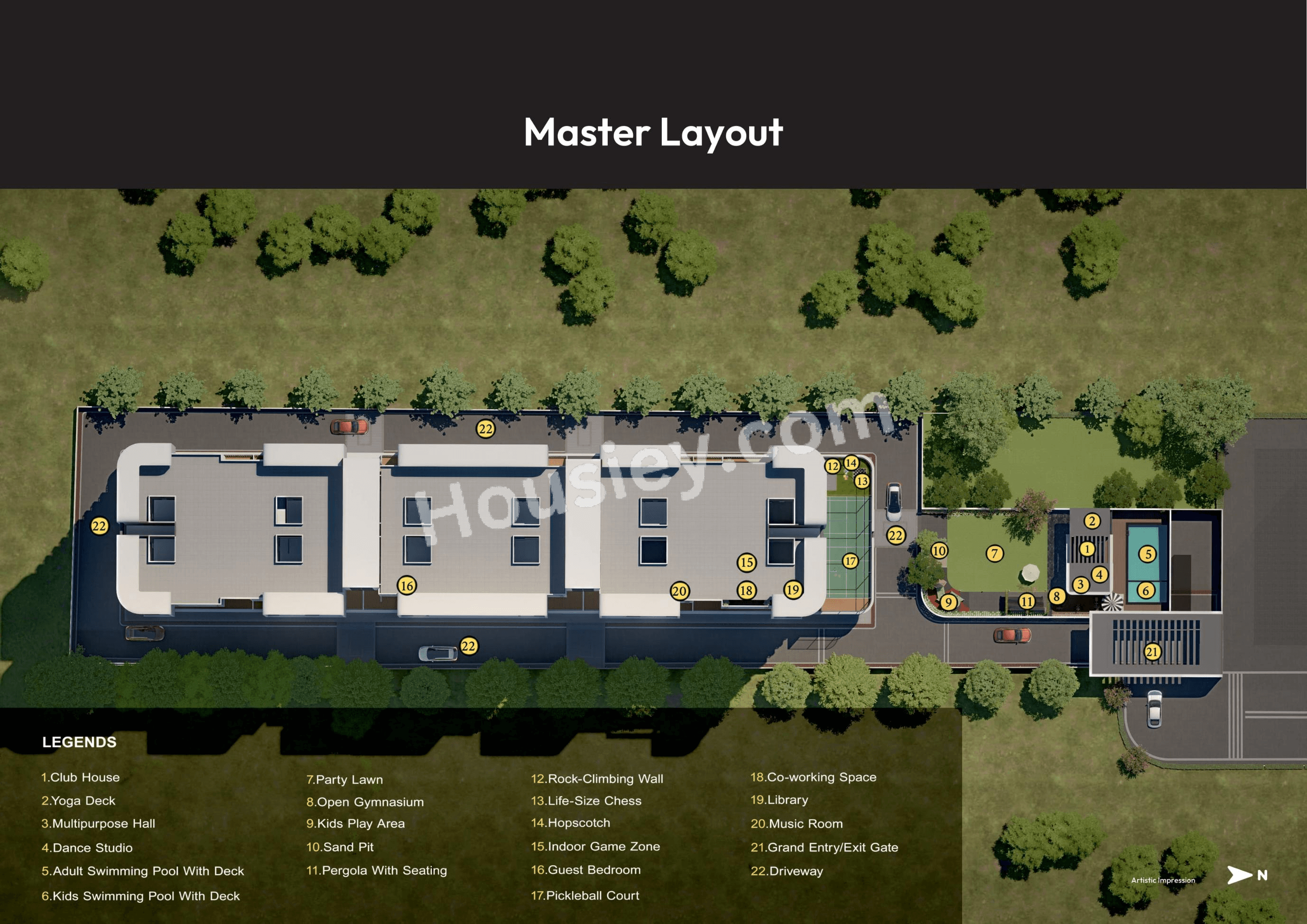 Goyal My Home Upper Kharadi Floor plan 2