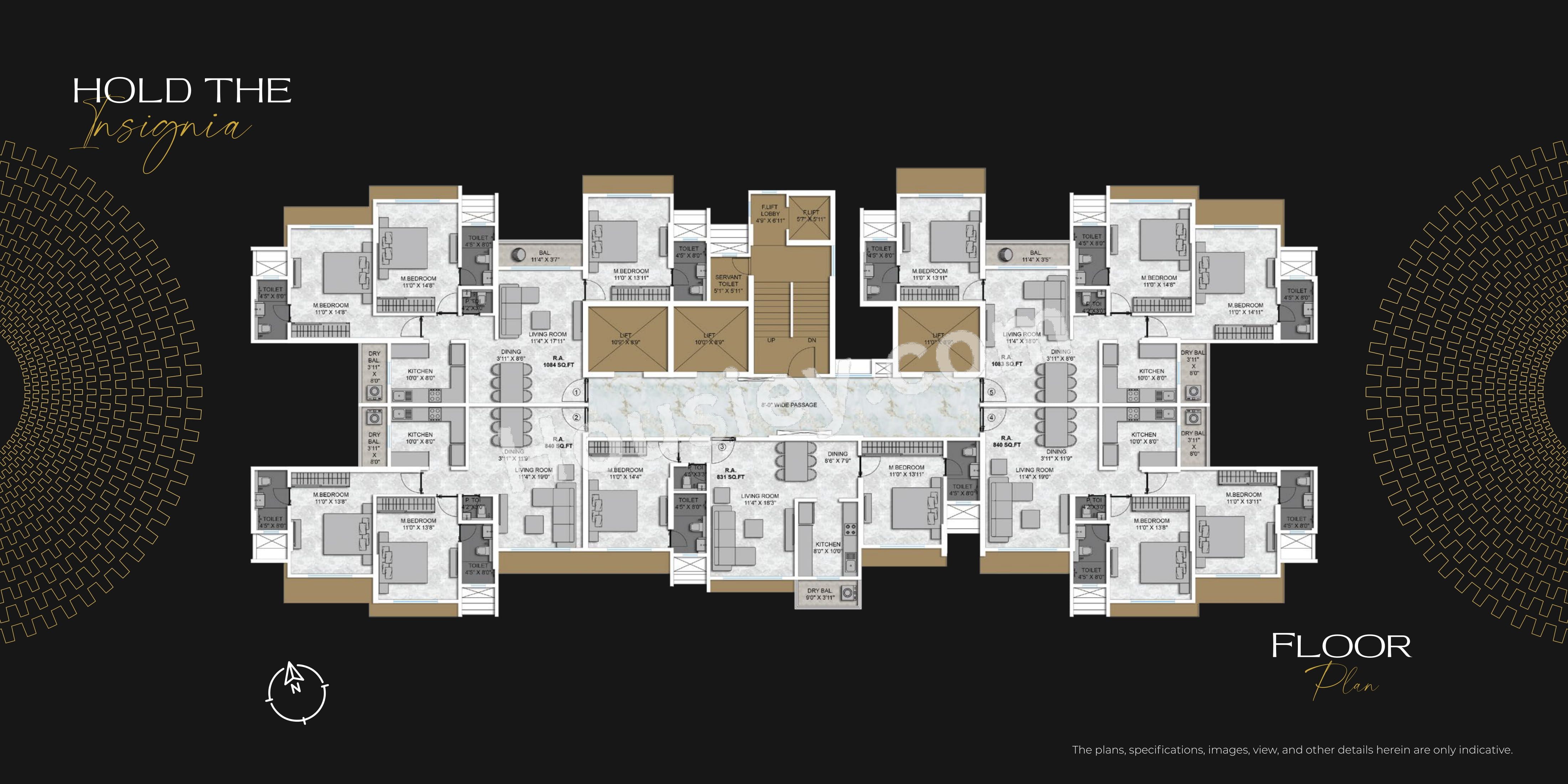 Goyal Sati Darshan Floor Plan