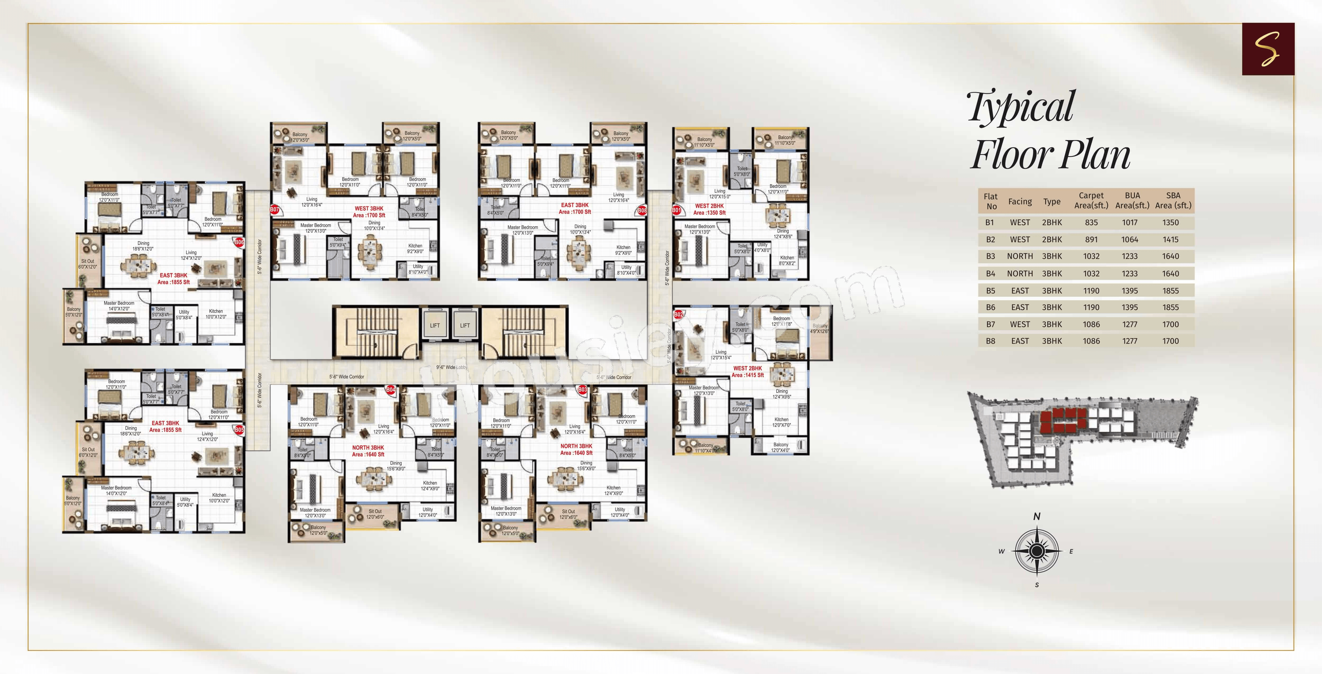 Green Edge Signature Floor plan 3