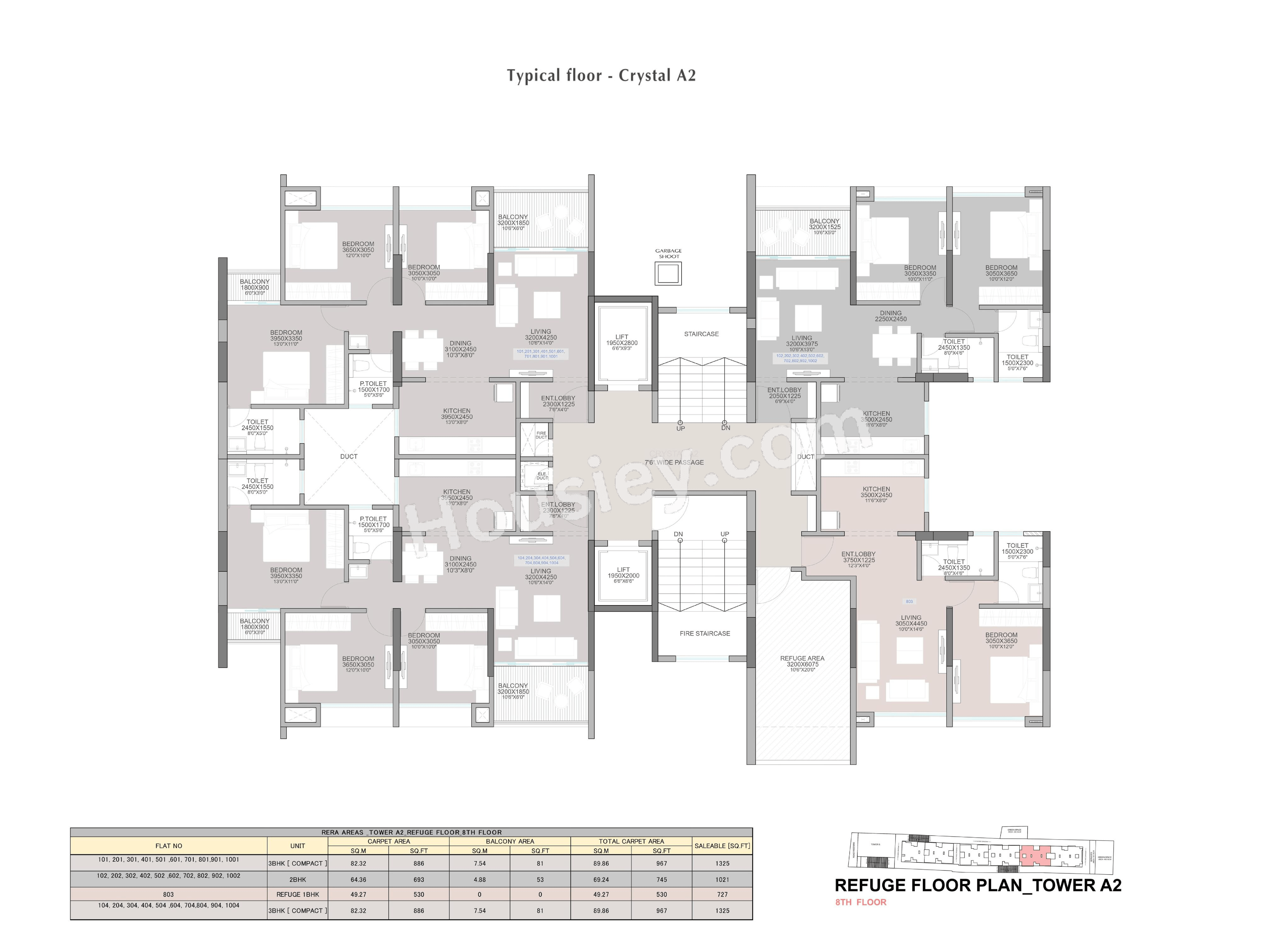 Gurudatta Rudraksh Vantage Floor plan 5
