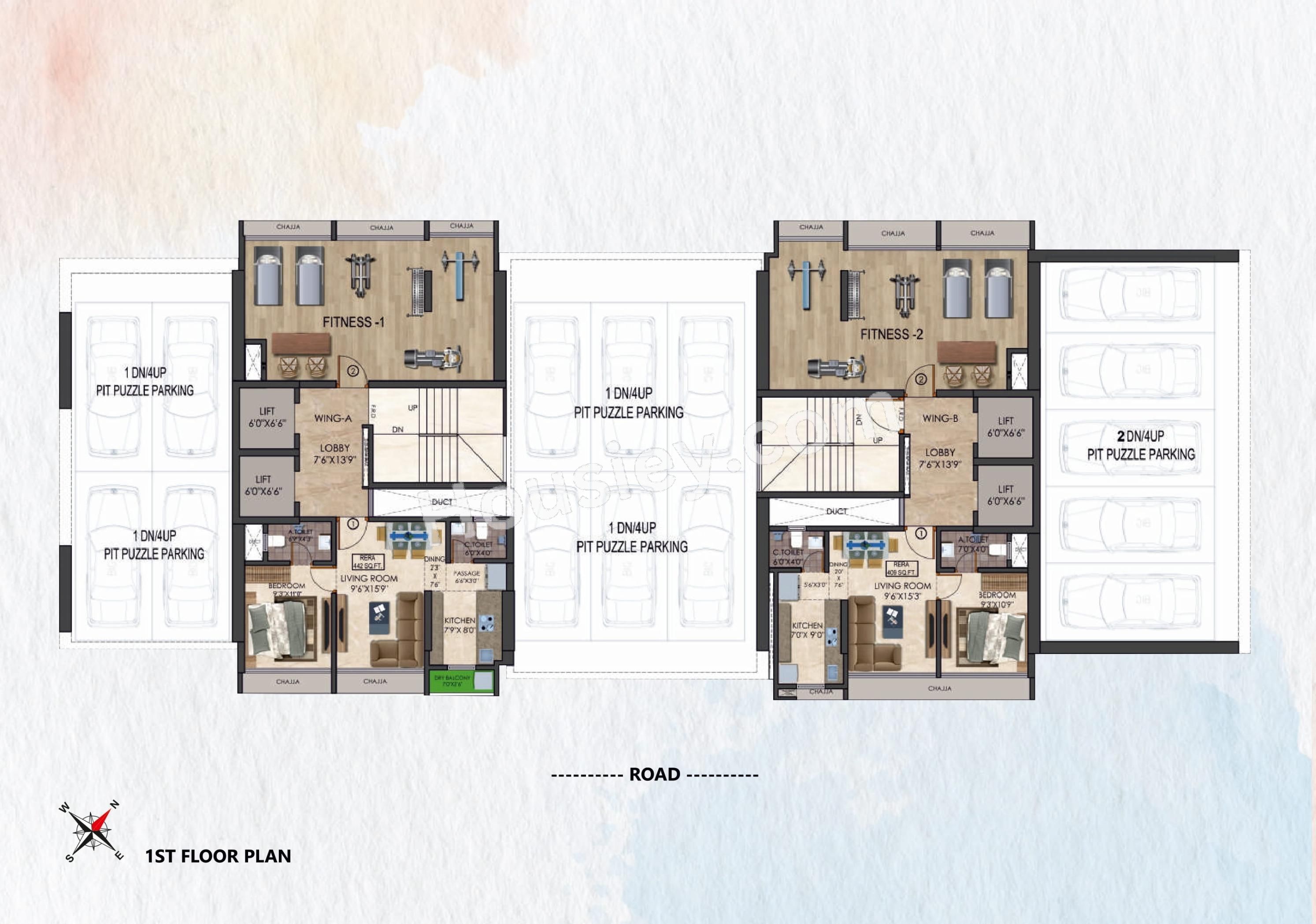 Gurukrupa Sharanam Floor plan 1