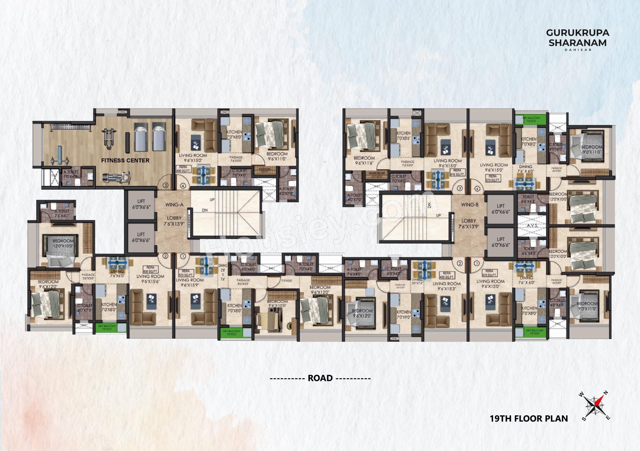 Gurukrupa Sharanam Floor plan 4