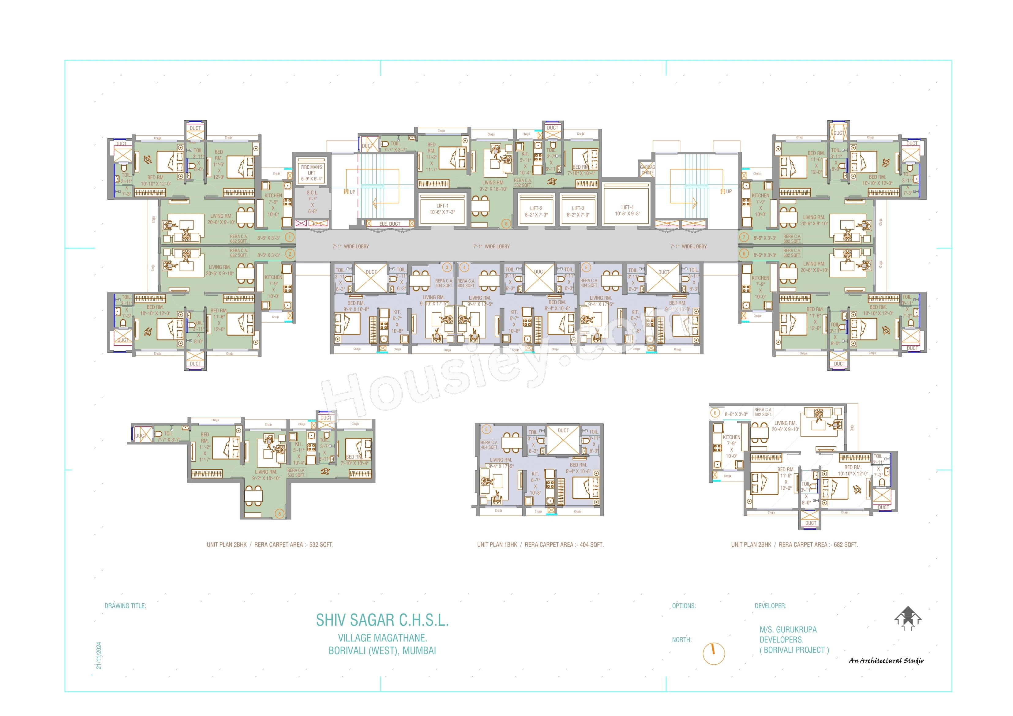 Gurukrupa Shiv Sagar Floor plan 2