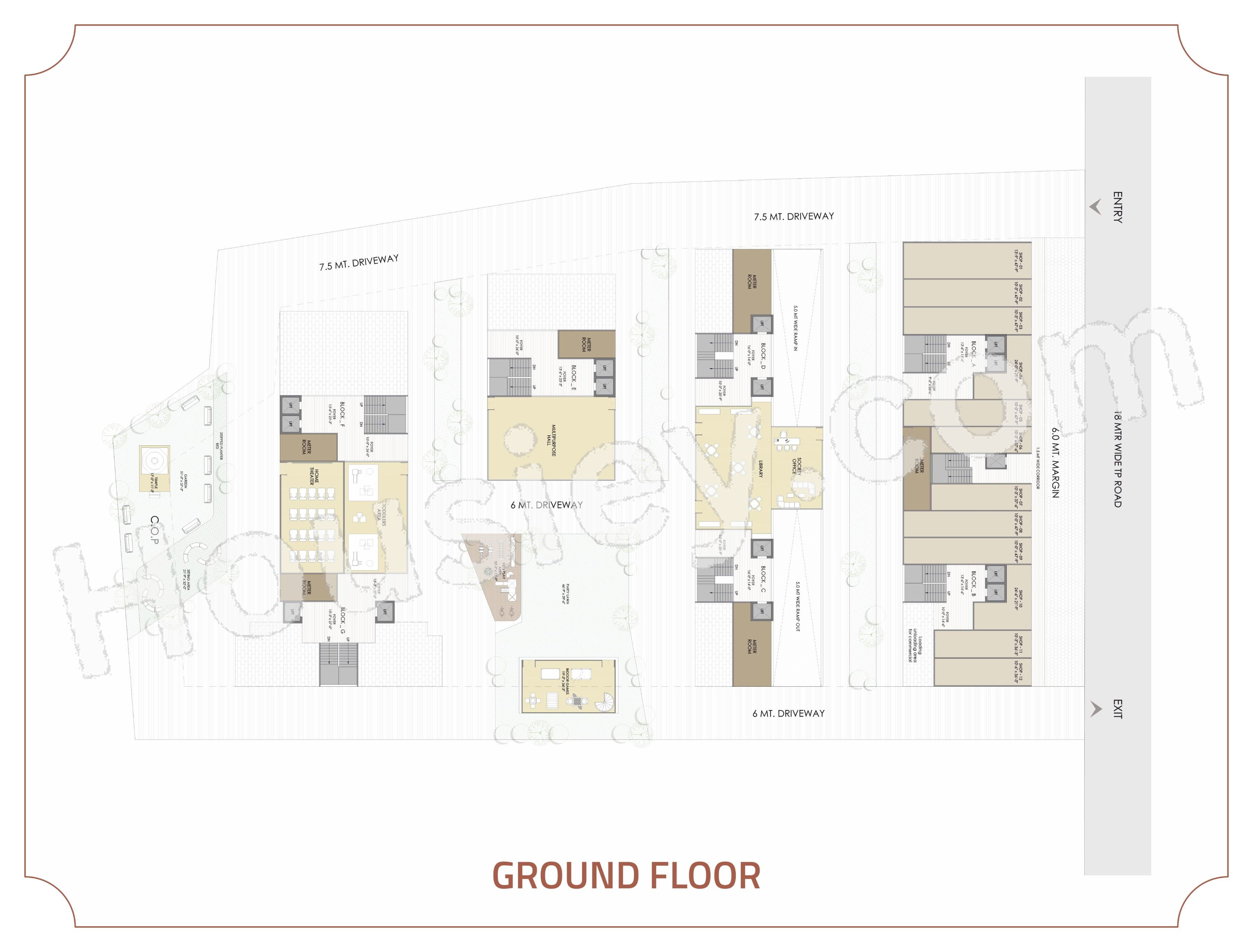 Happy Uptown Floor plan 2