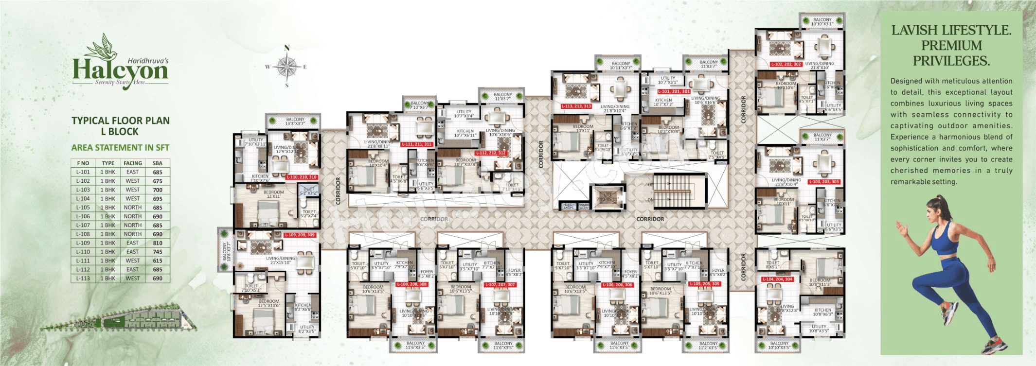 Haridhruva Halcyon Floor plan 12