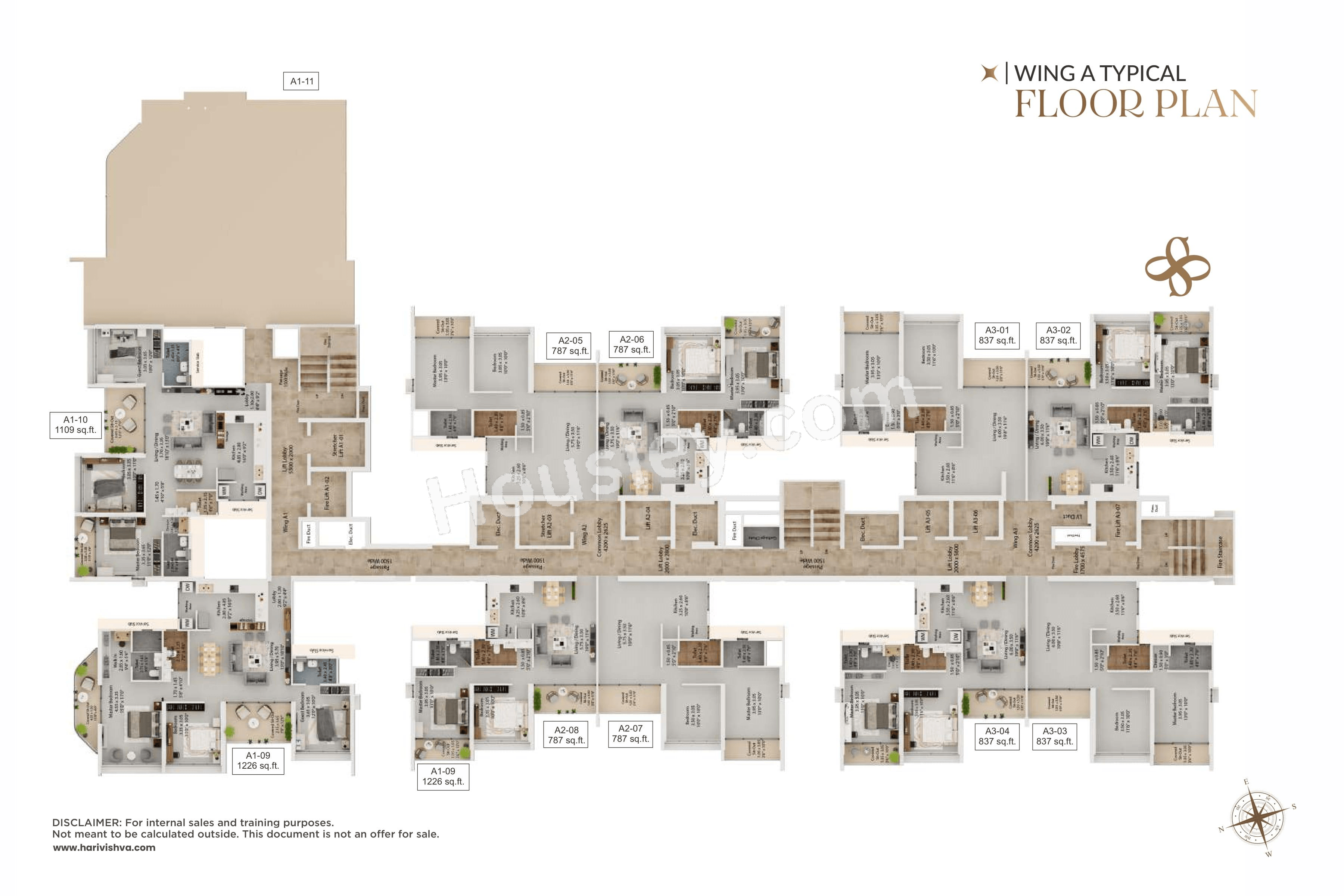 Harivishva Skyfinia Floor Plan