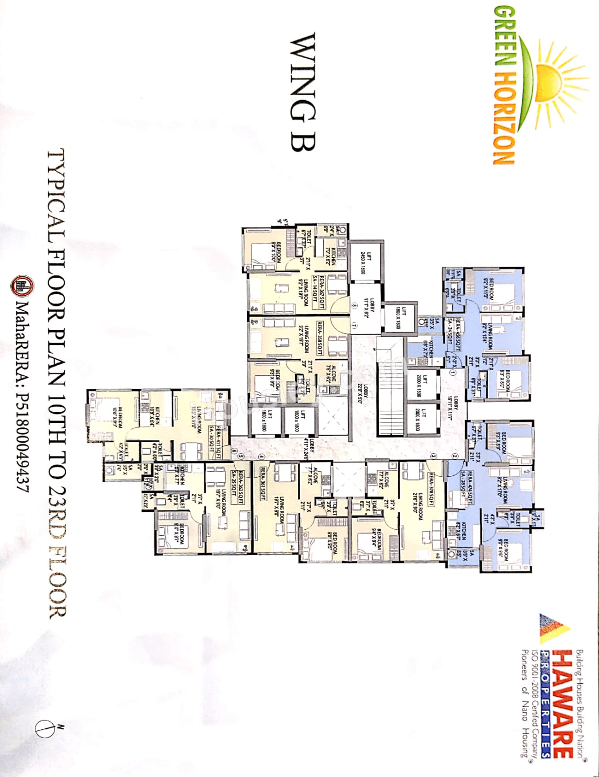 Haware Green Horizon Floor plan 3
