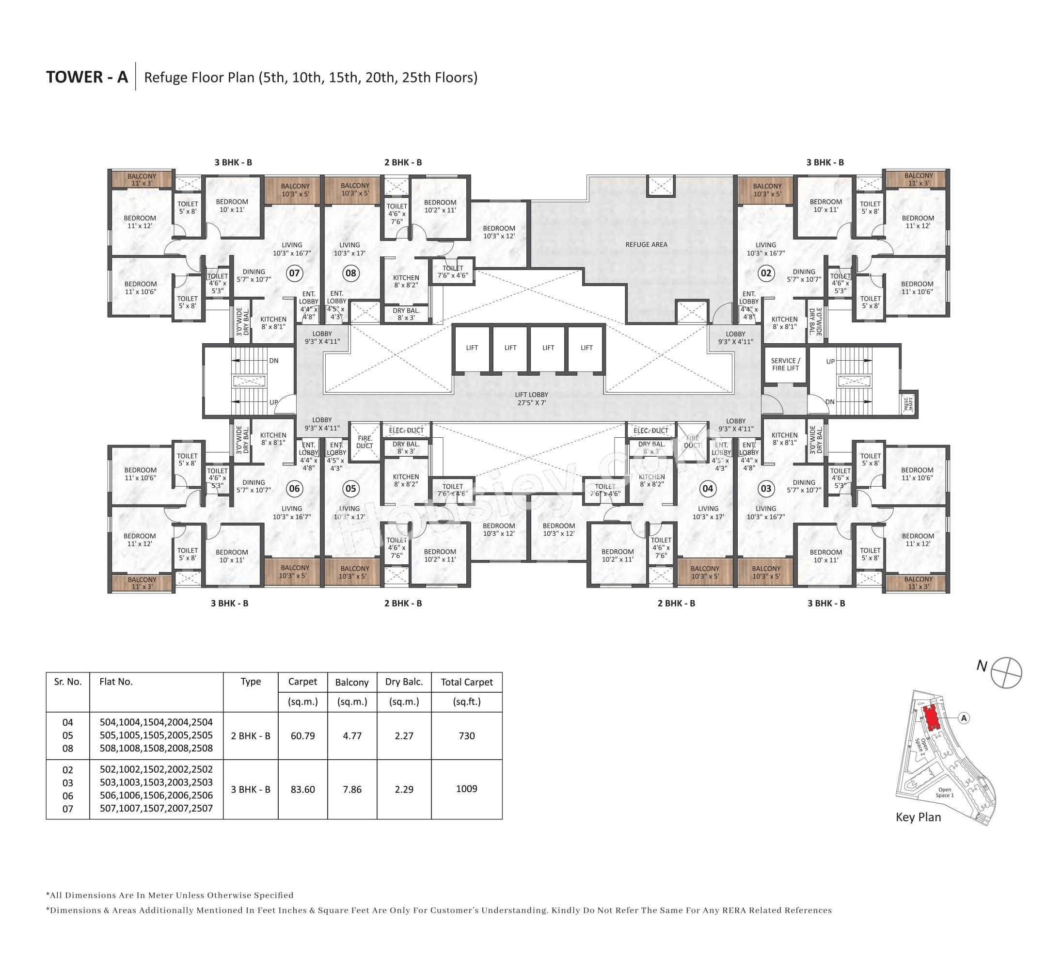 Hiranandani & Krisala Everland Floor plan 2