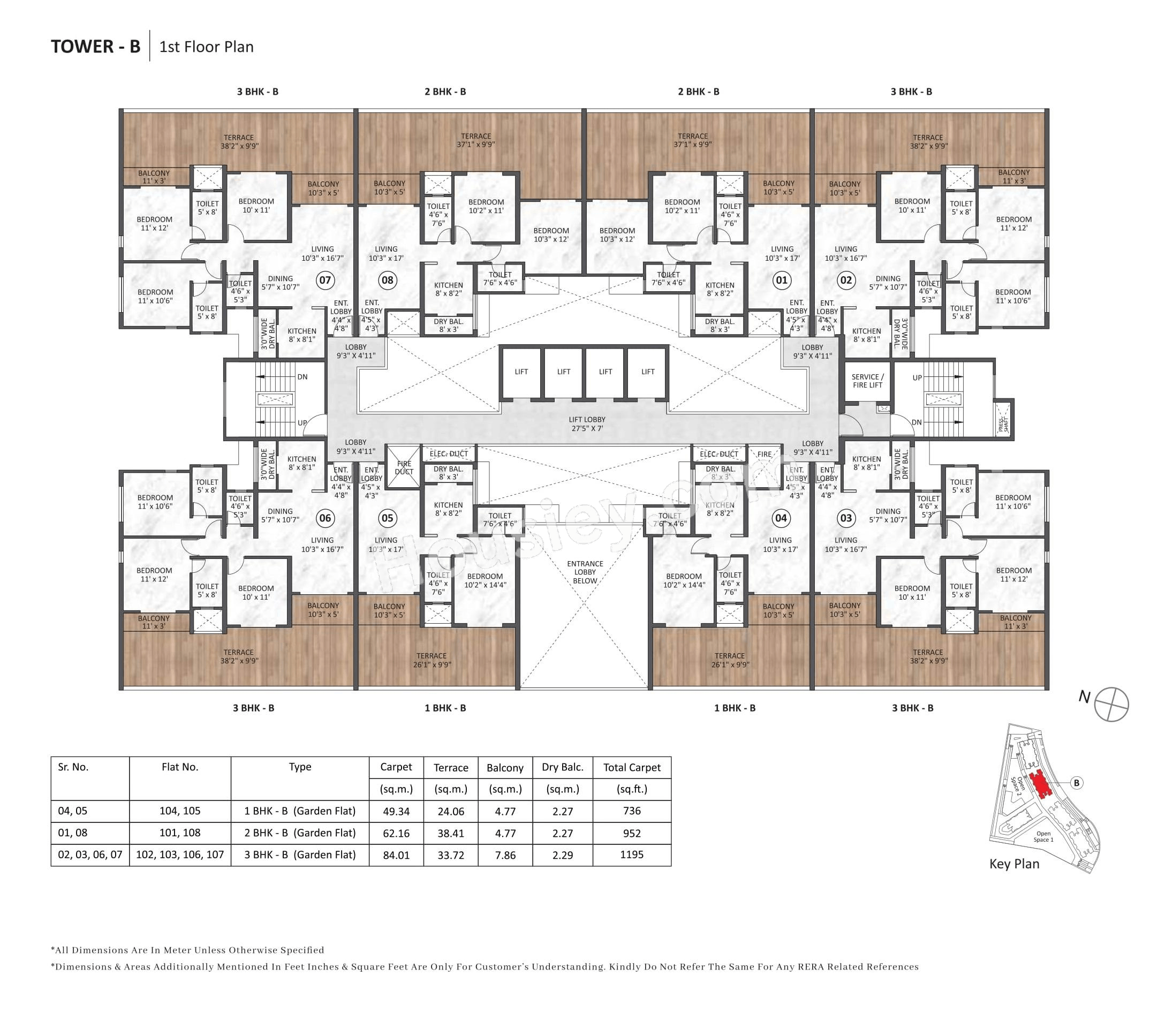 Hiranandani & Krisala Everland Floor plan 4