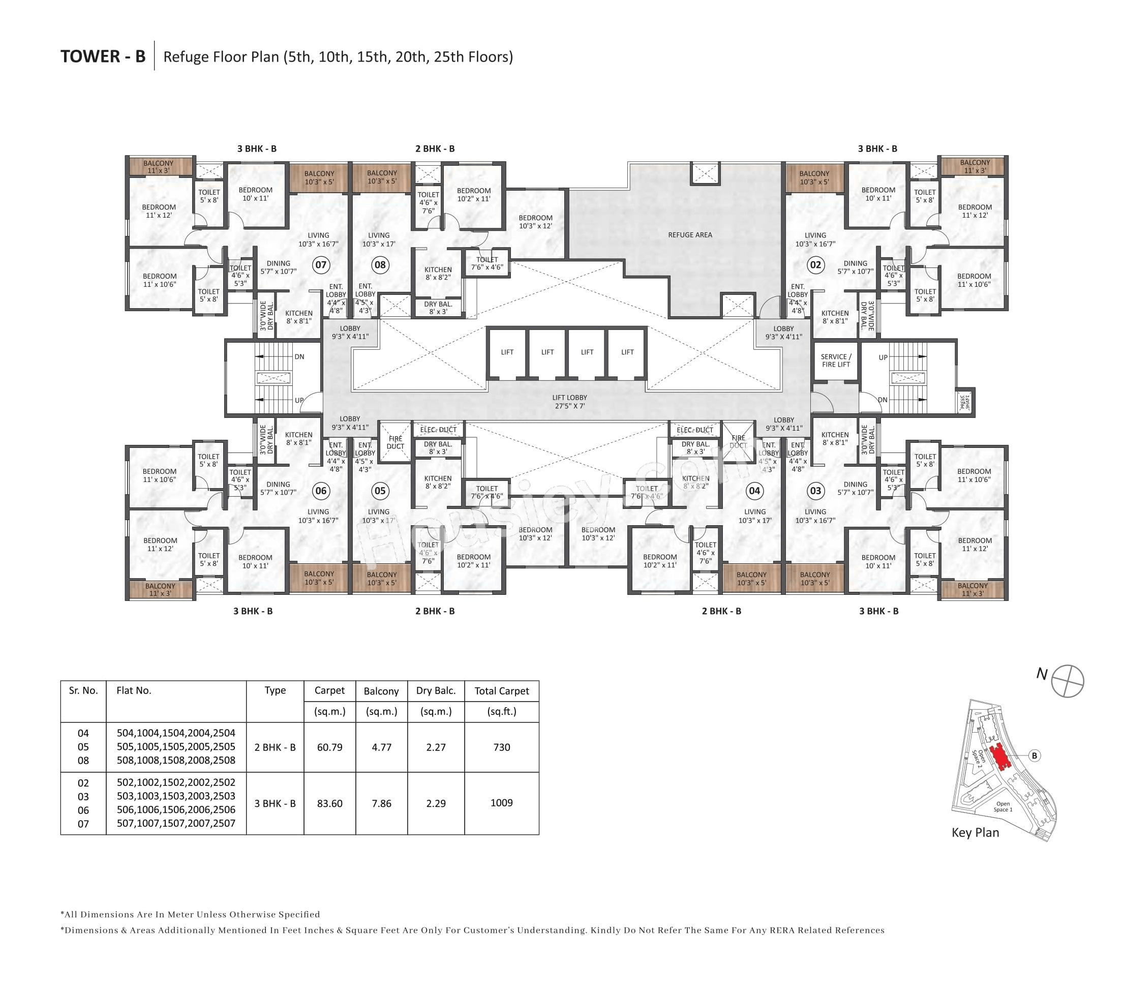 Hiranandani & Krisala Everland Floor plan 5