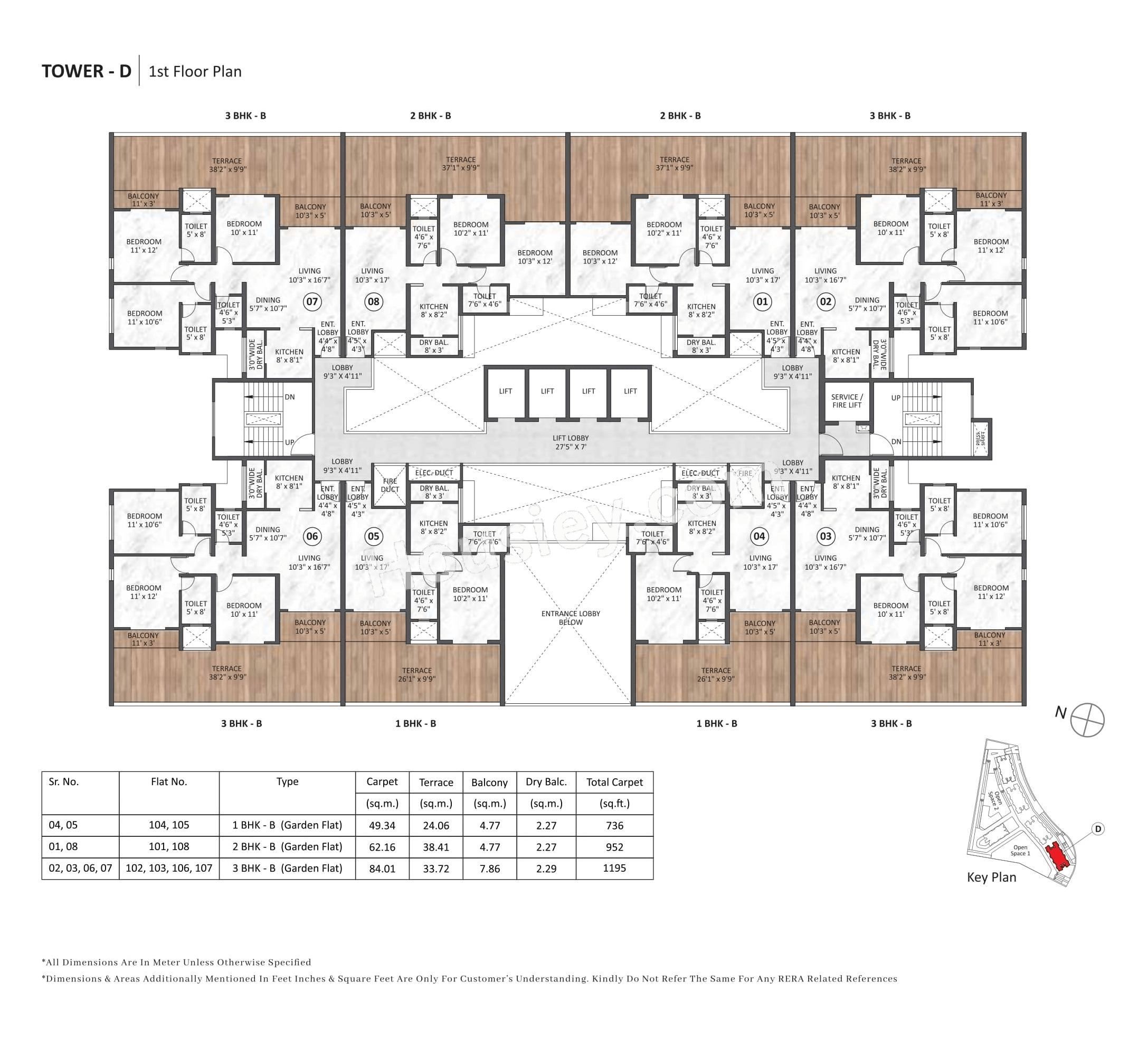 Hiranandani & Krisala Everland Floor plan 7