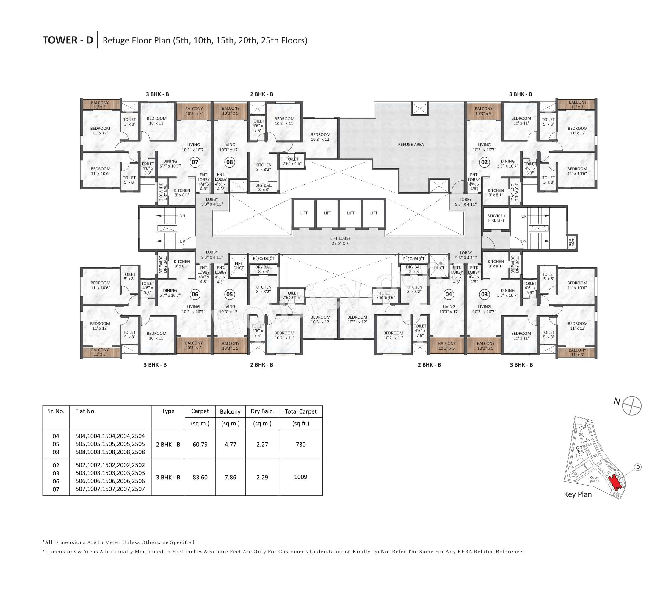 Hiranandani & Krisala Everland Floor plan 8
