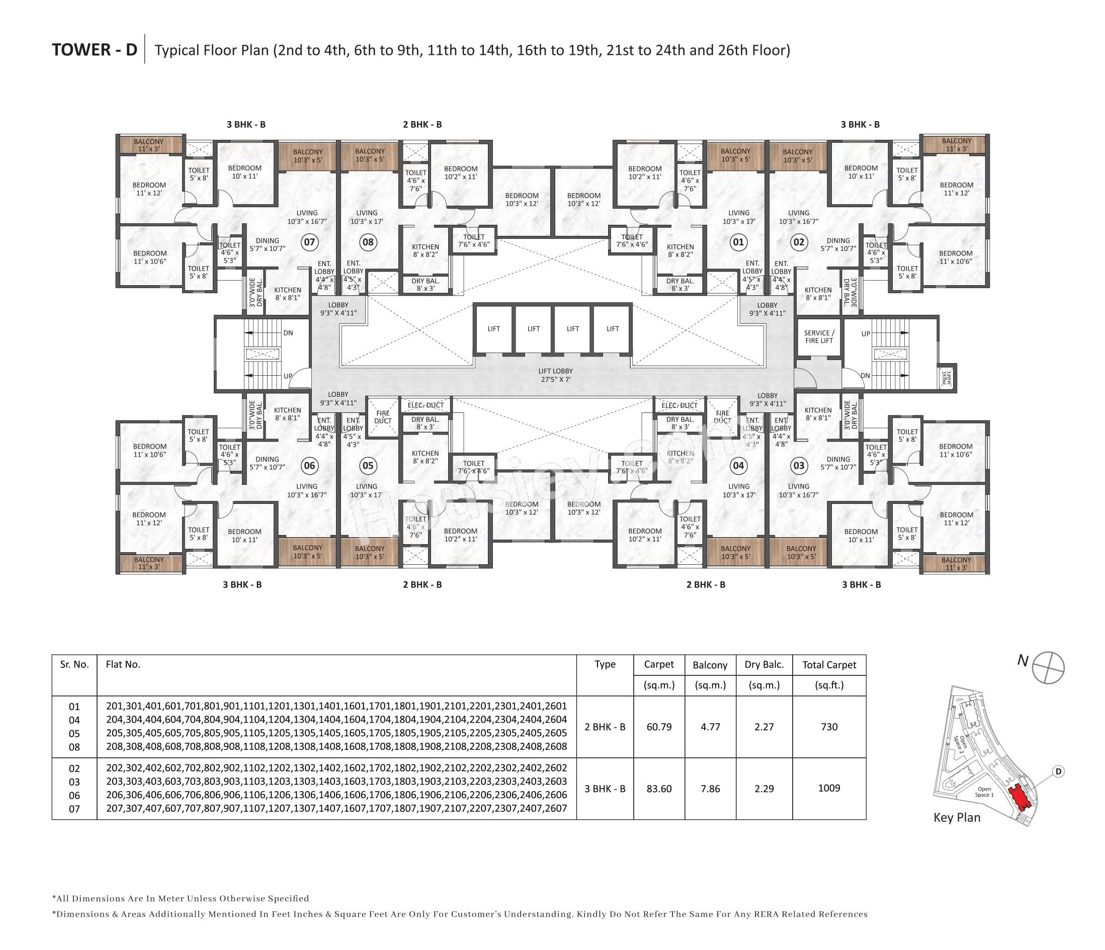 Hiranandani & Krisala Everland Floor plan 9