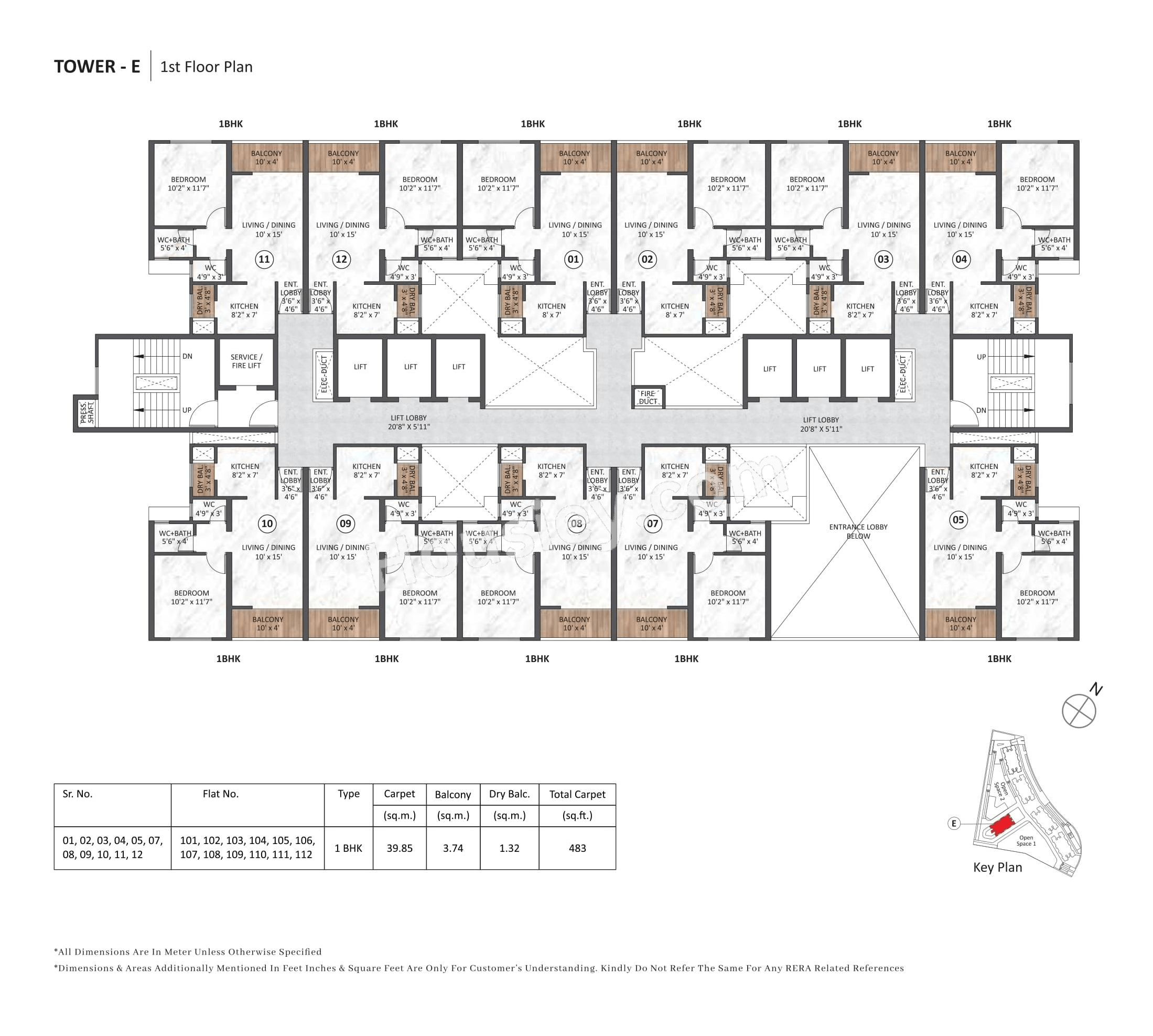 Hiranandani & Krisala Everland Floor plan 10
